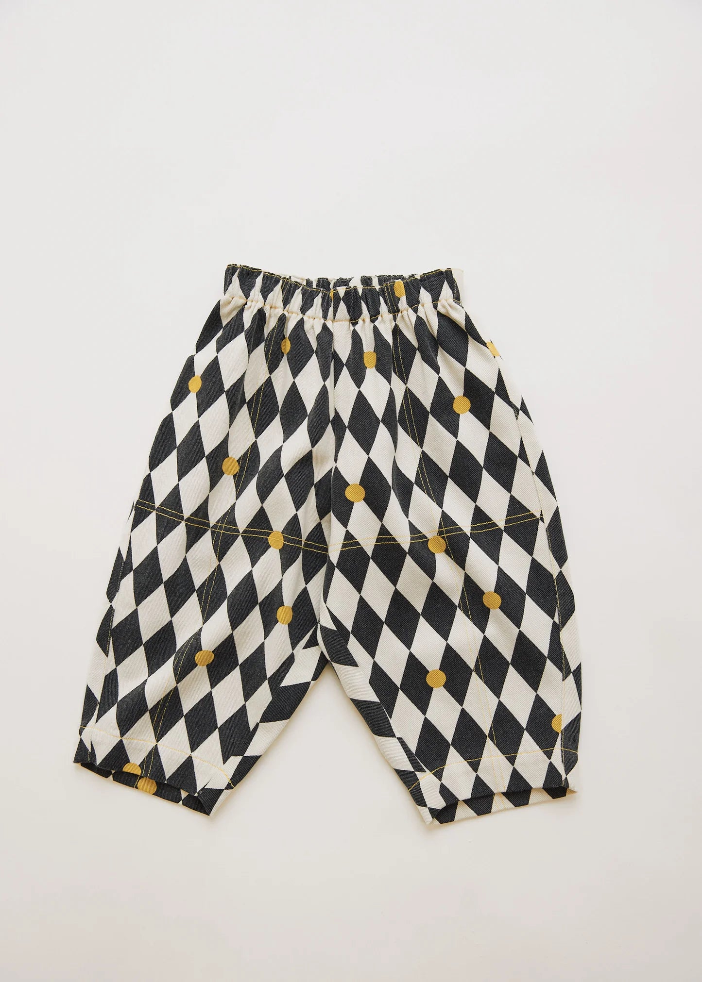 Rex Harlequin Spot Trouser Organic Cotton
