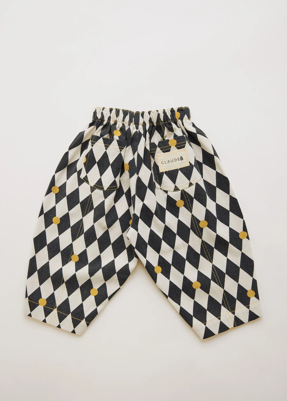 Rex Harlequin Spot Trouser Organic Cotton