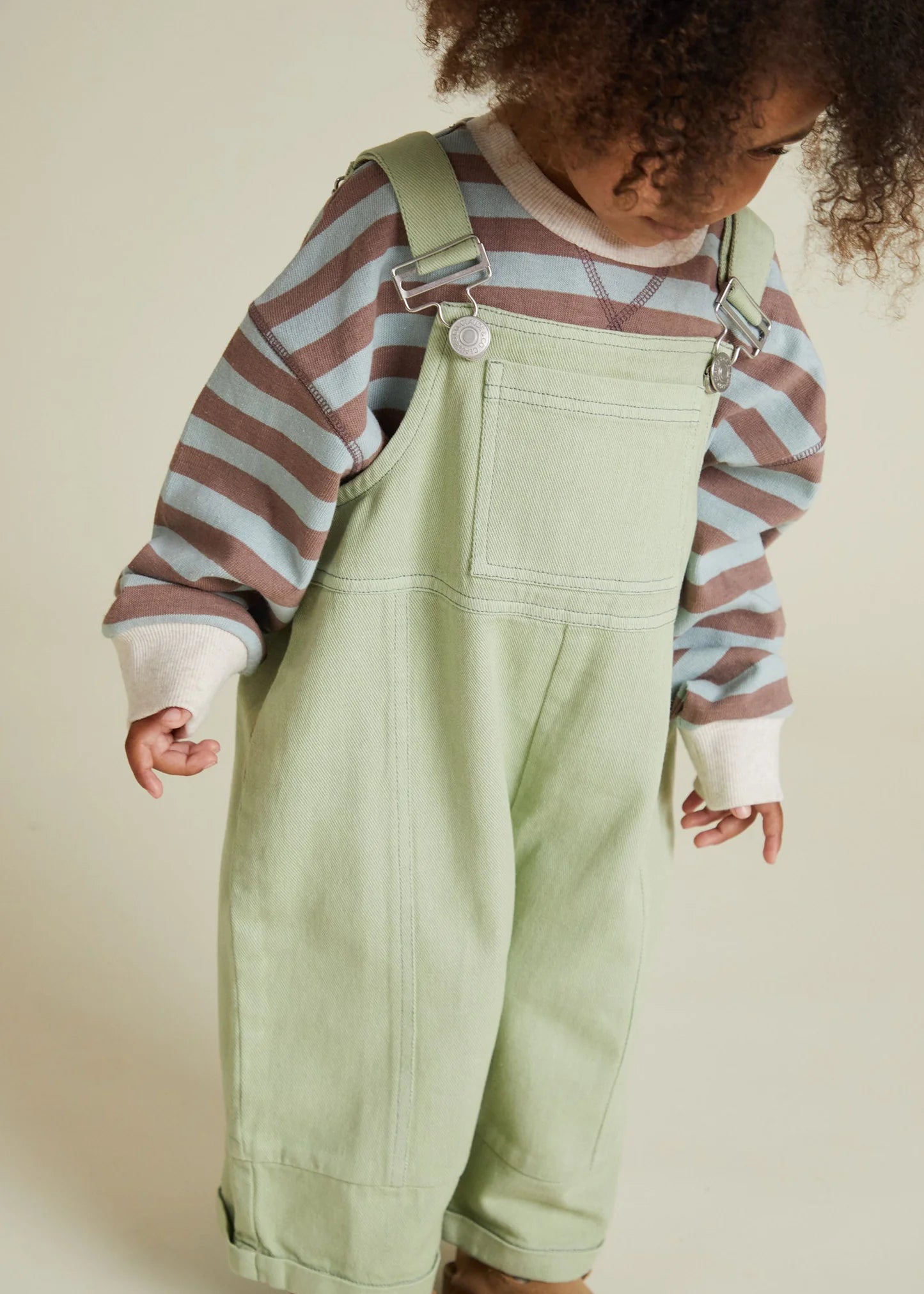 Rue Puddle Stripe Long Sleeve Tee  Organic Cotton