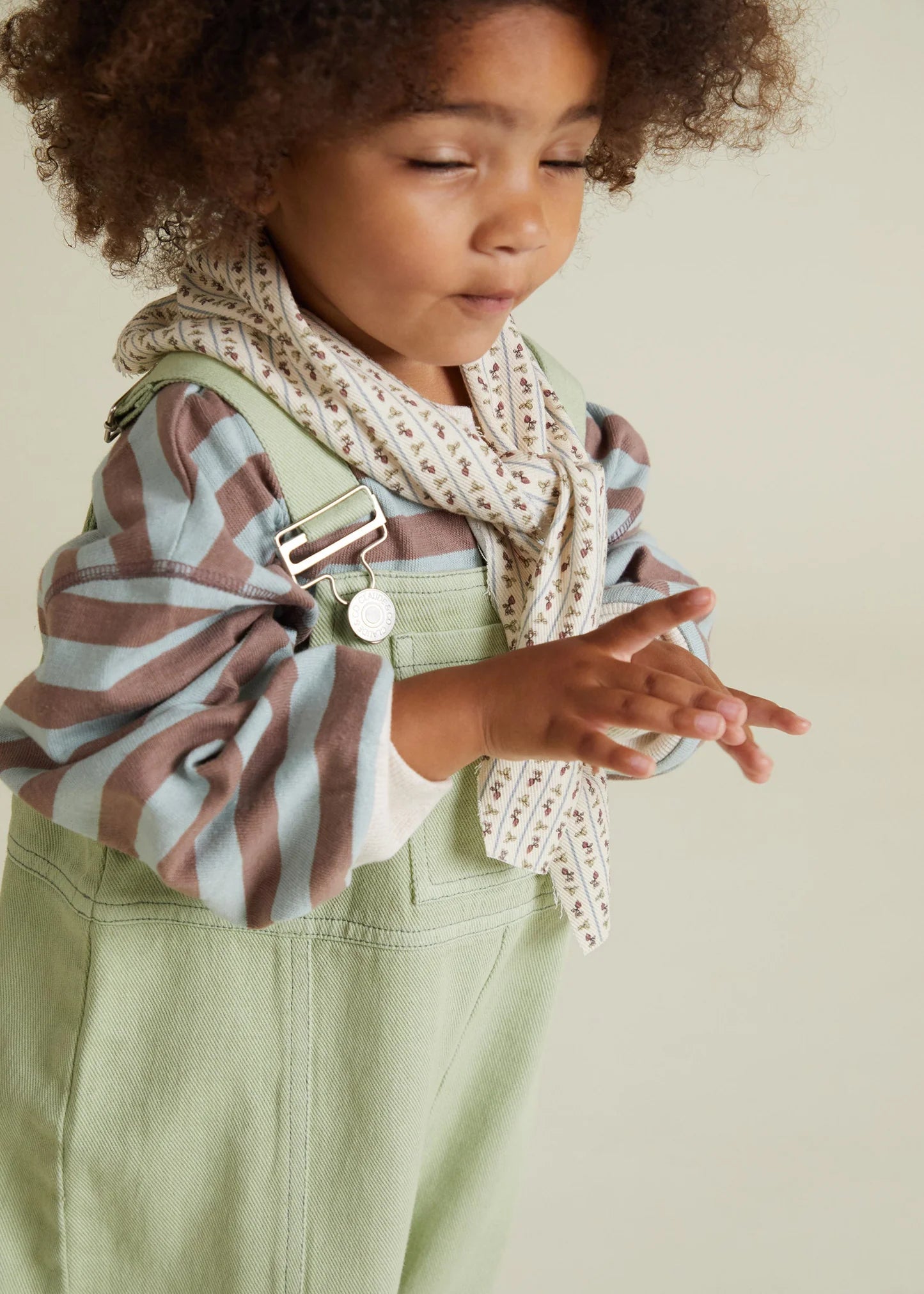 Rue Puddle Stripe Long Sleeve Tee  Organic Cotton