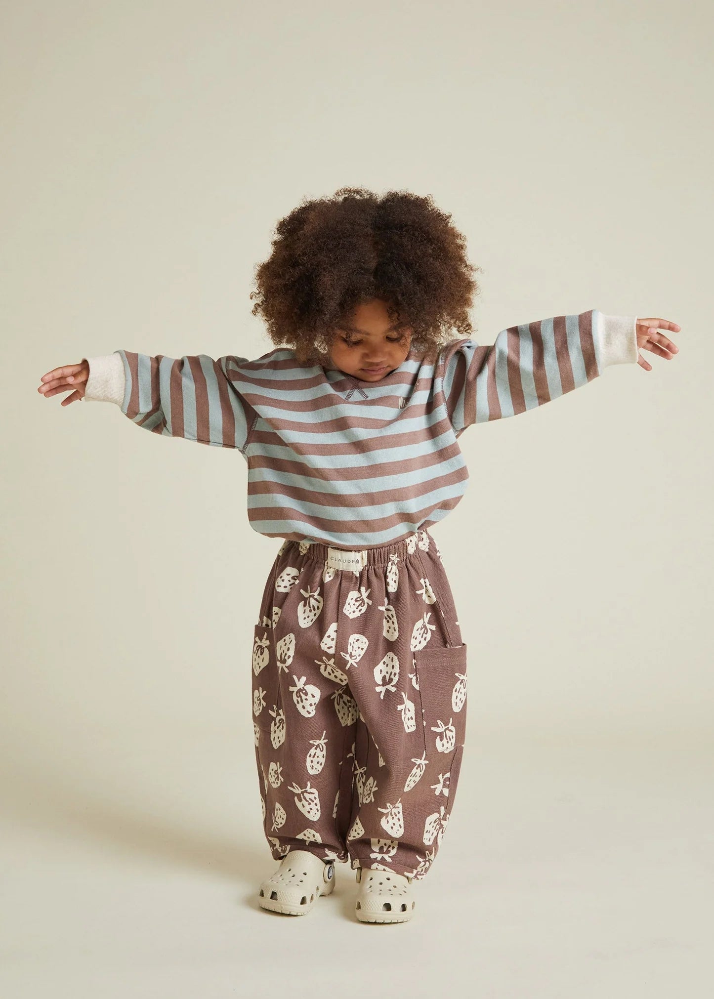 Emerson Choc Strawberry Pants Organic Cotton
