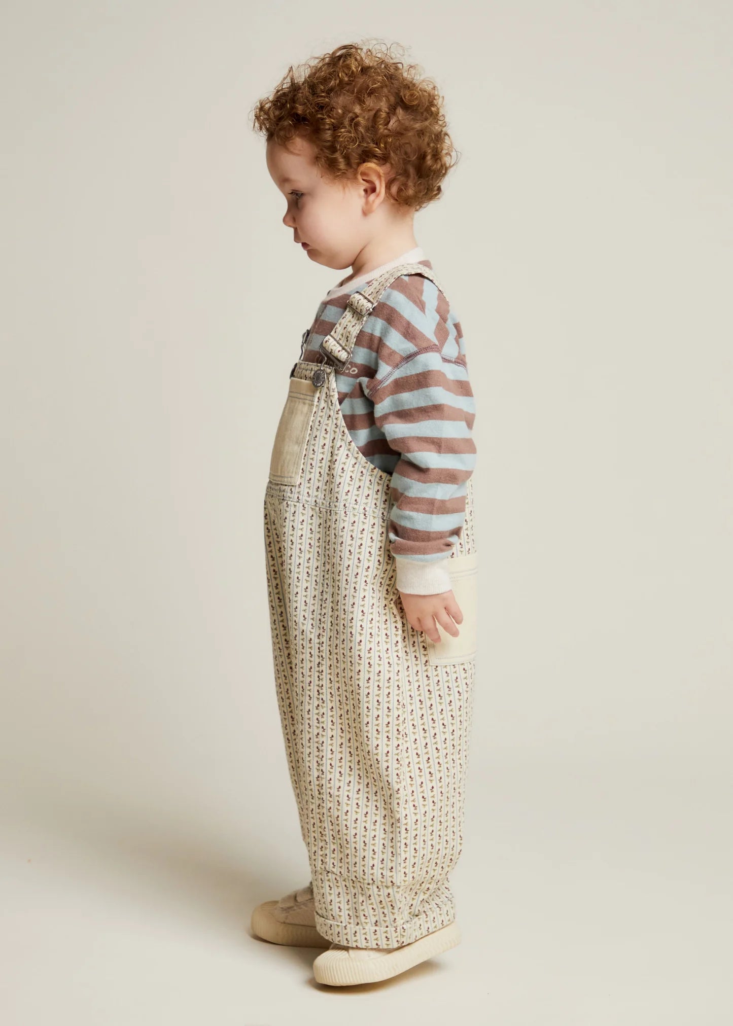 Rue Puddle Stripe Long Sleeve Tee  Organic Cotton