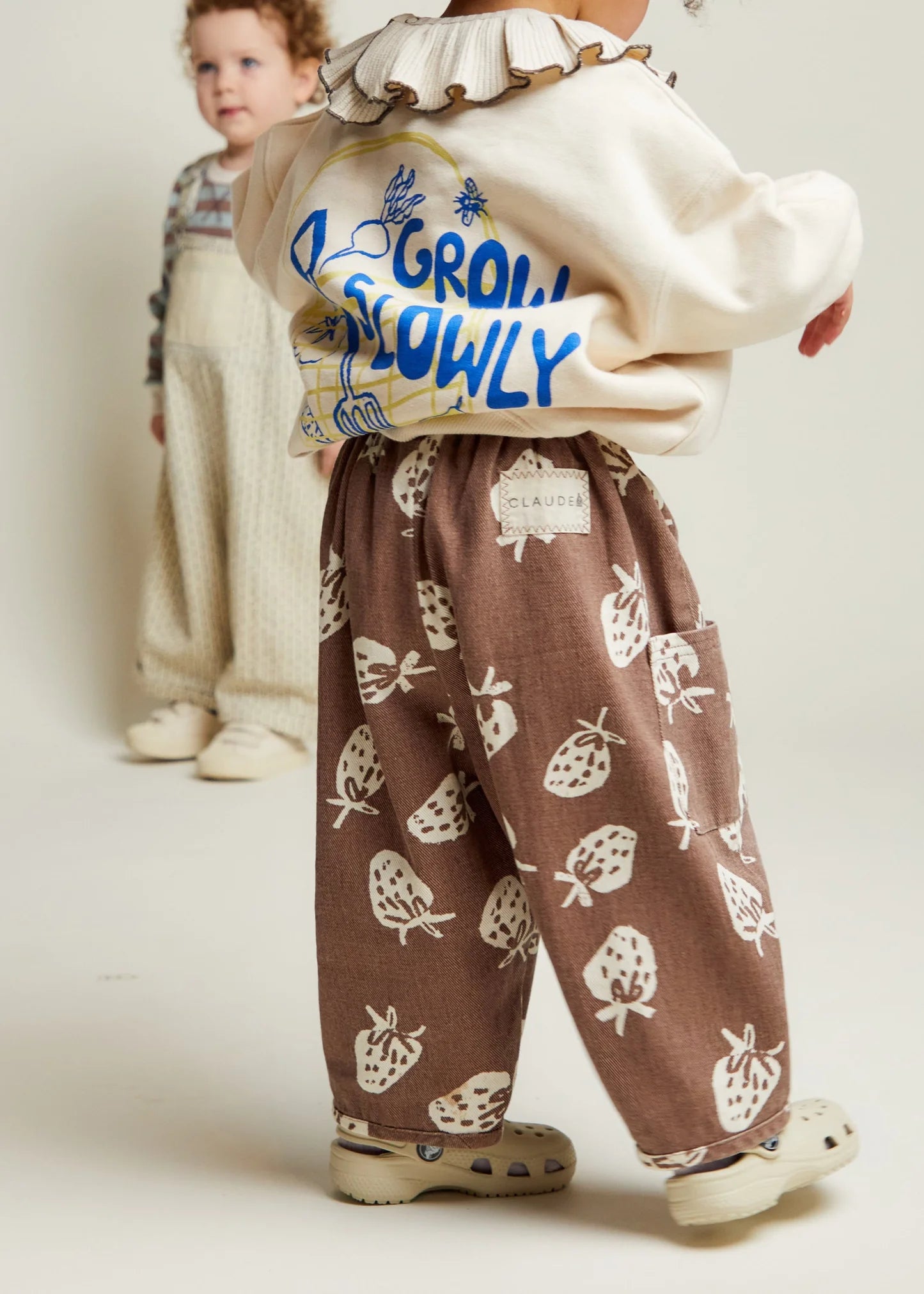 Emerson Choc Strawberry Pants Organic Cotton