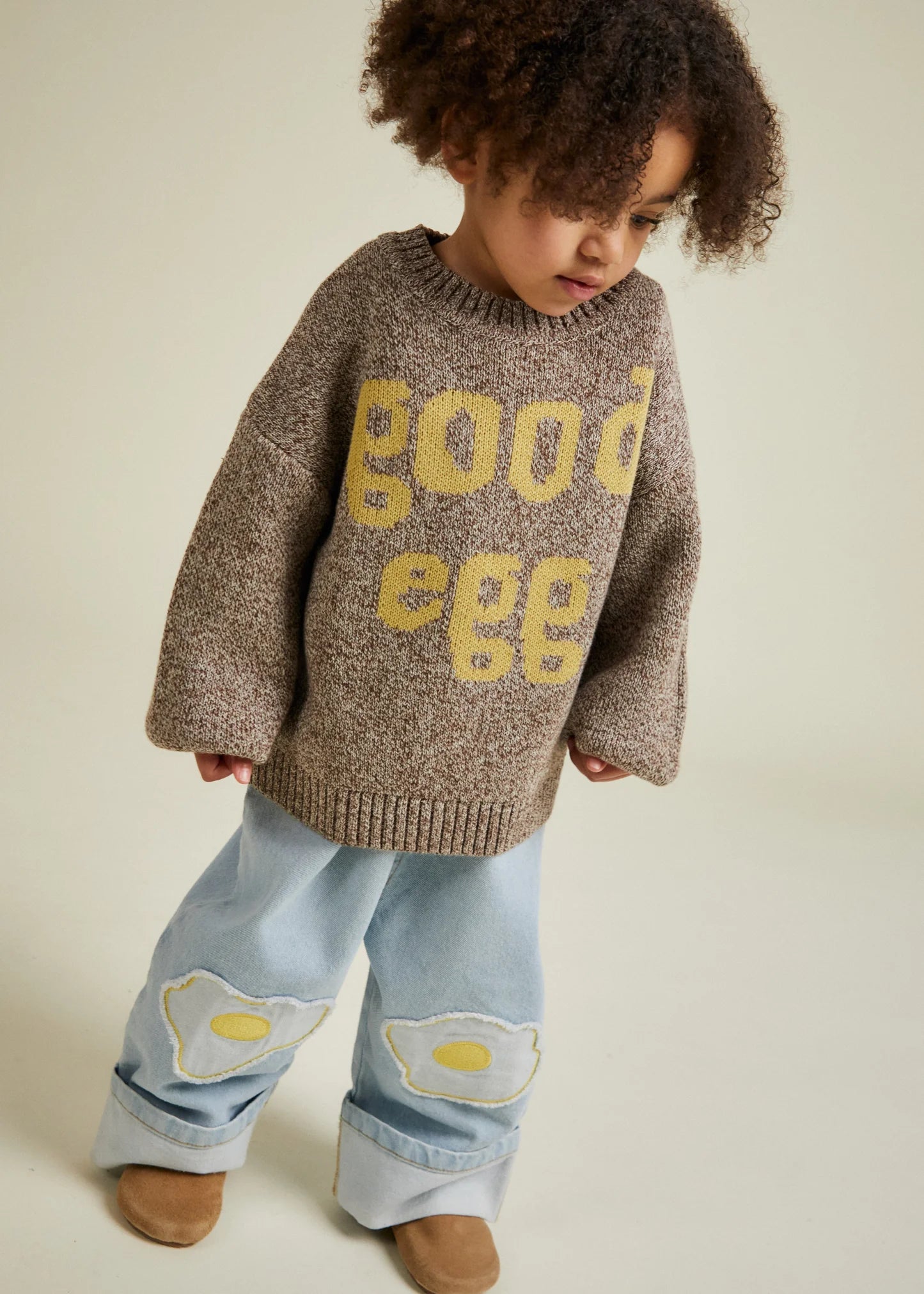 Greta Good Egg Sweater Organic Cotton