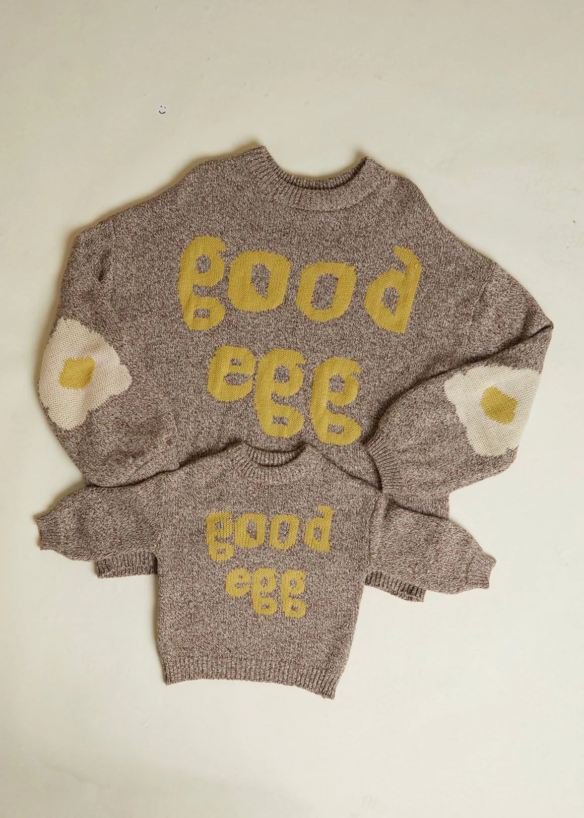 Greta Good Egg Sweater Organic Cotton