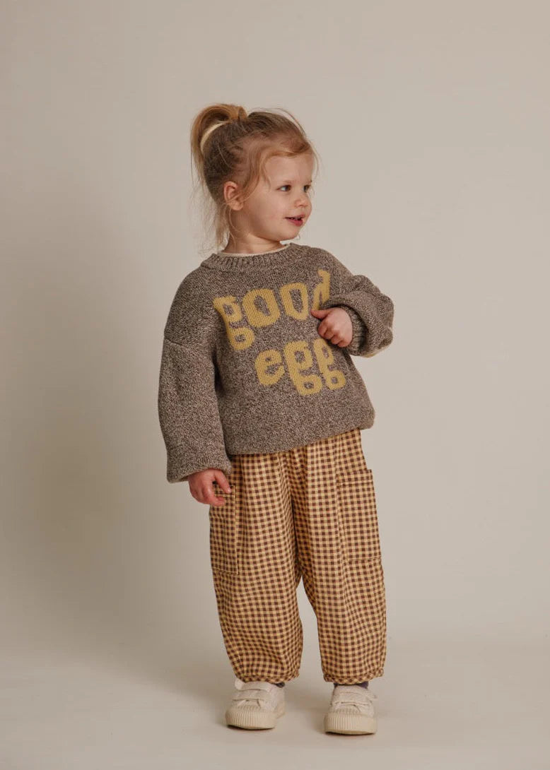 Greta Good Egg Sweater Organic Cotton