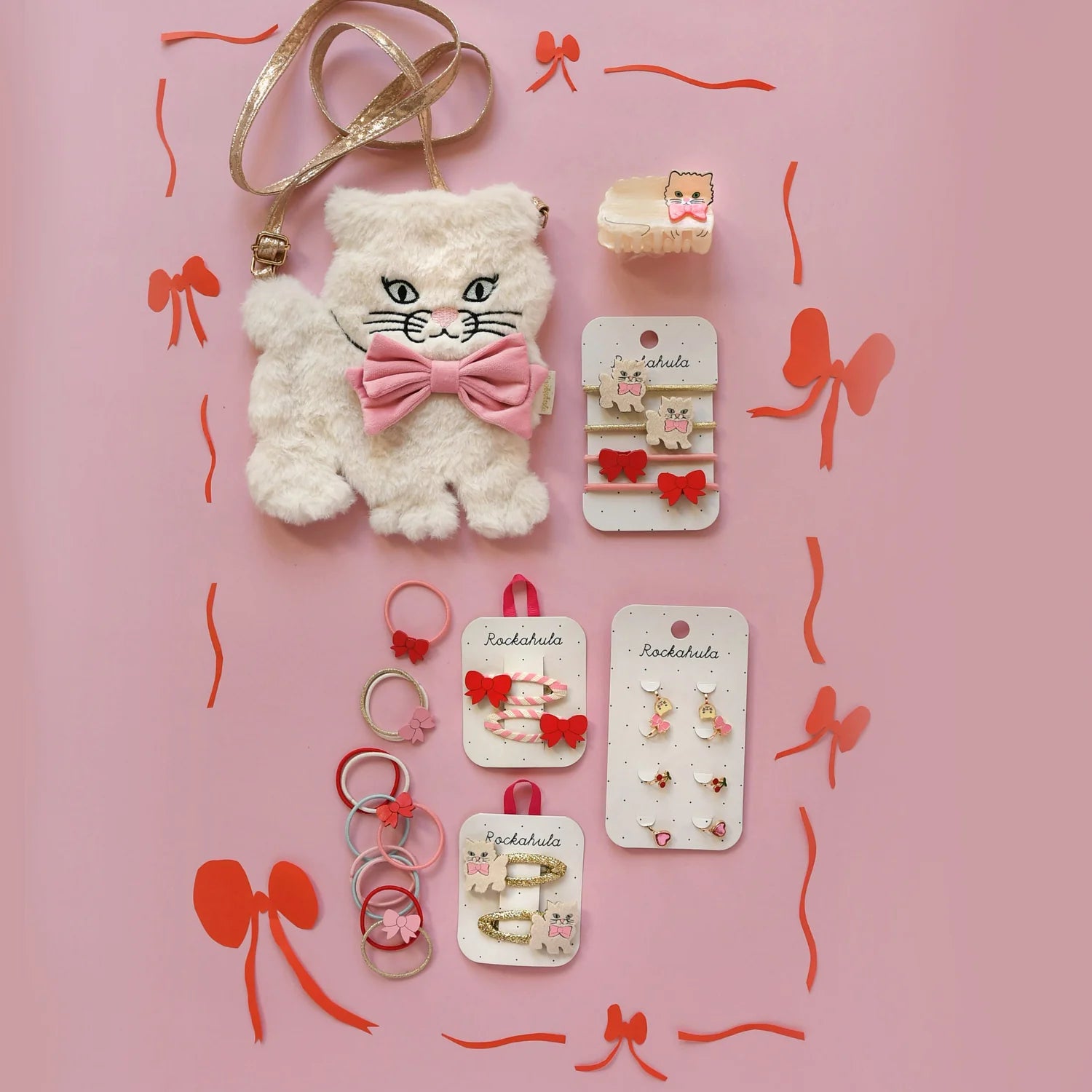 Cute Kitten Hair Clips