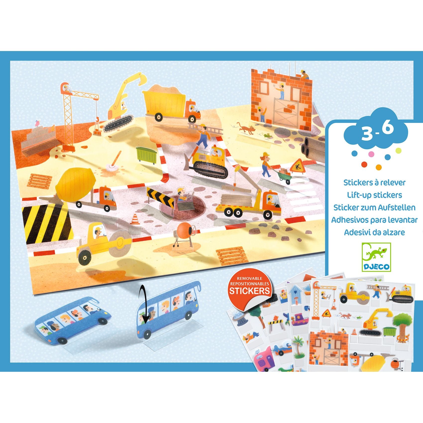 Stickers Lift-up Vehicles