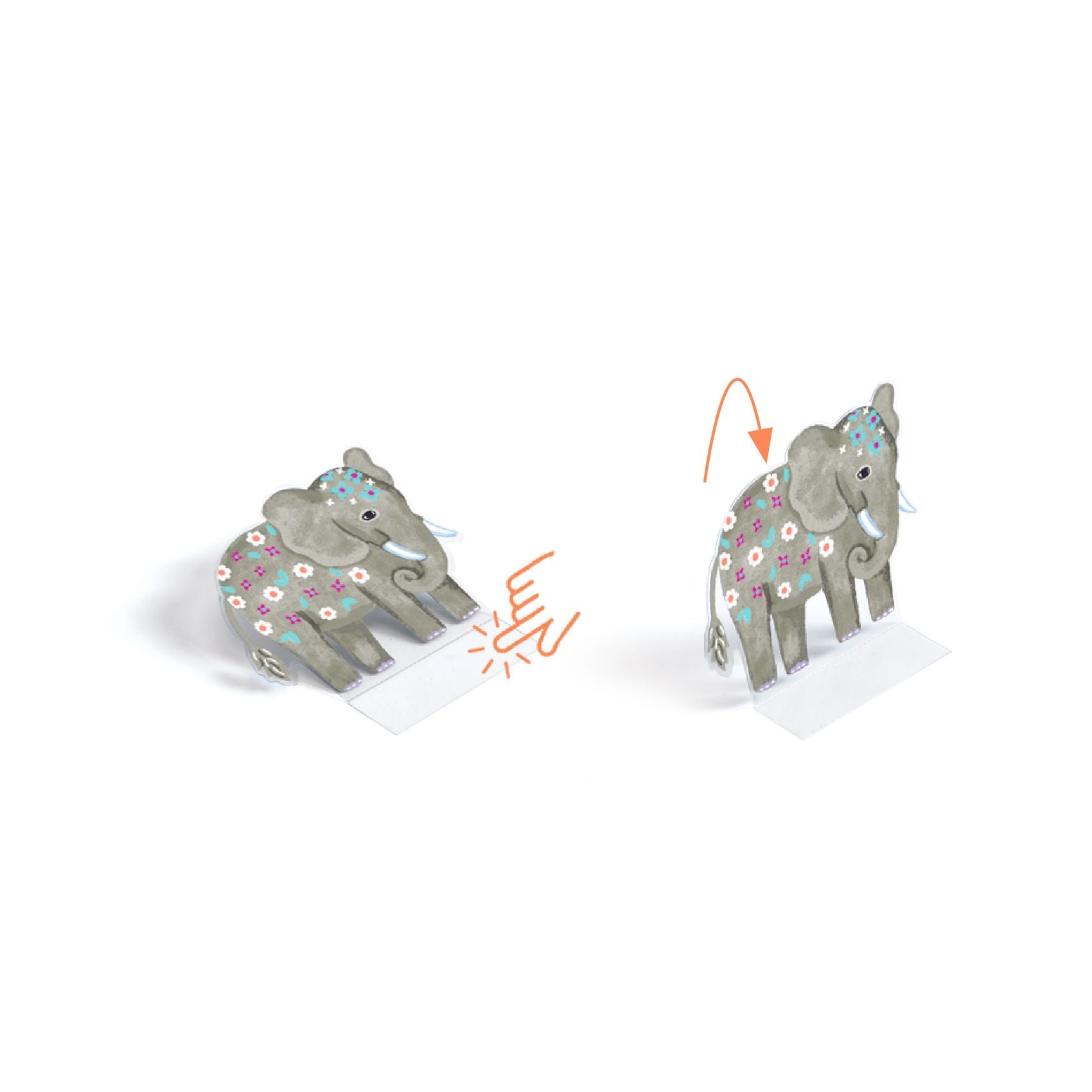 Stickers Lift-up Animal
