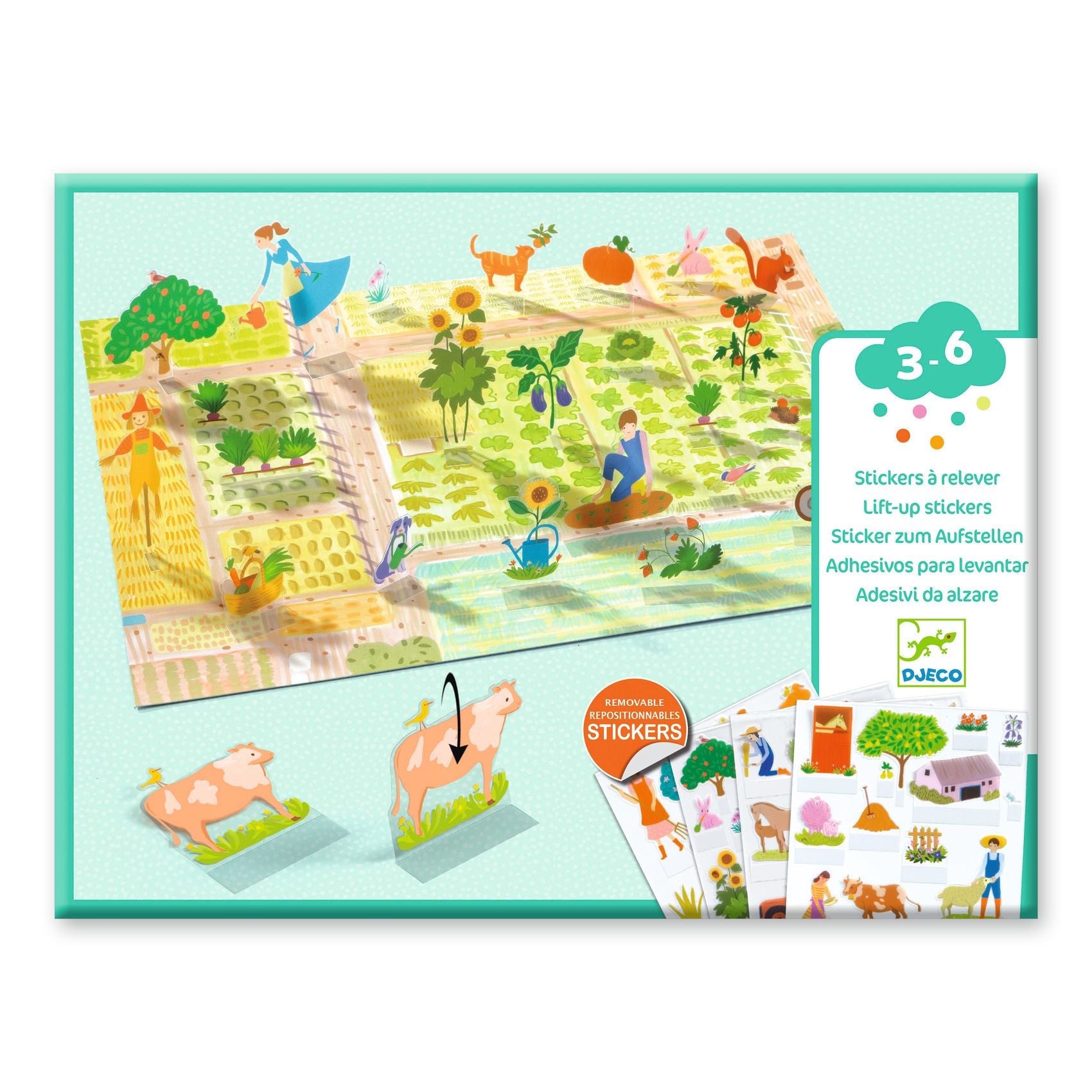 Stickers Lift-up Farm