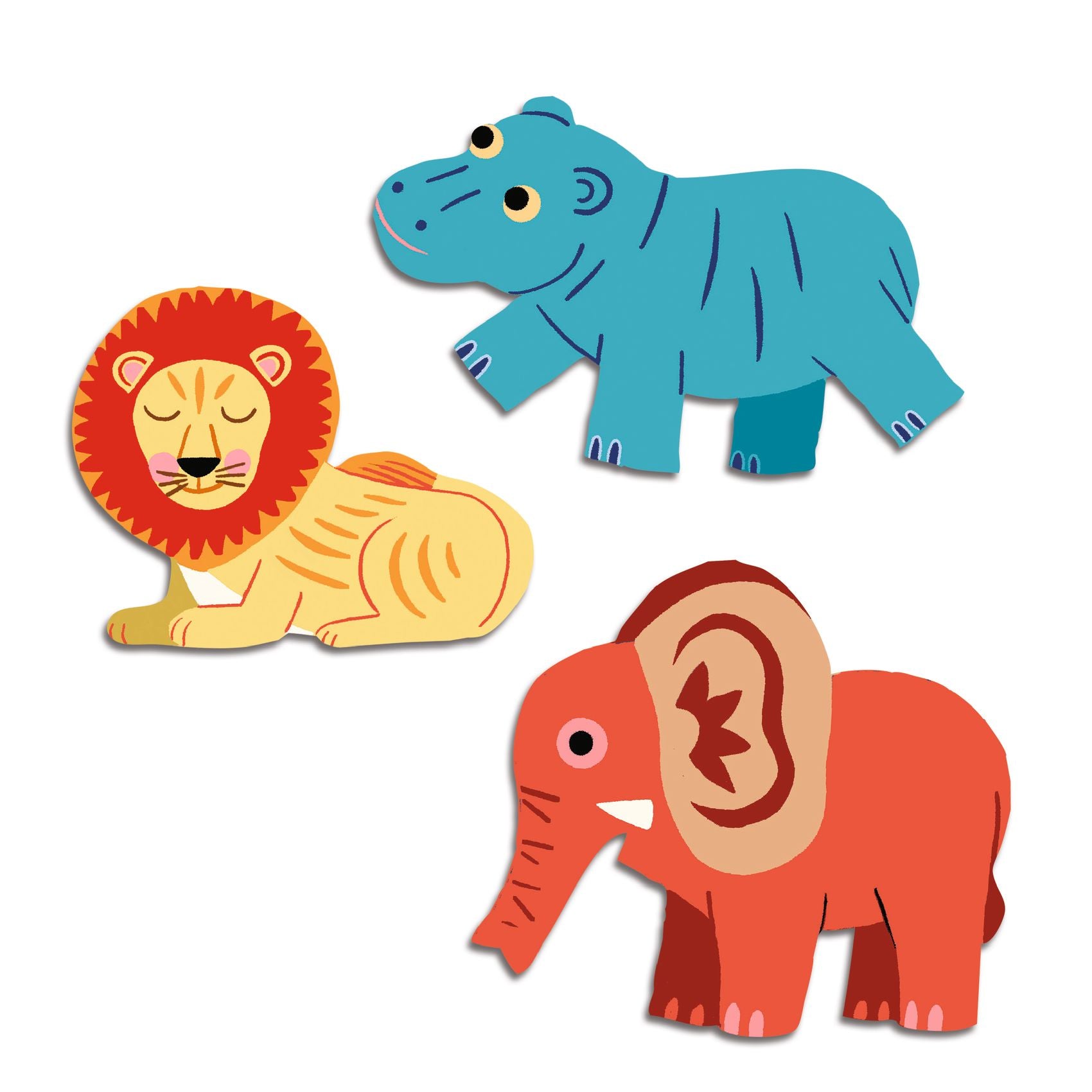 Stickers Safari Animals