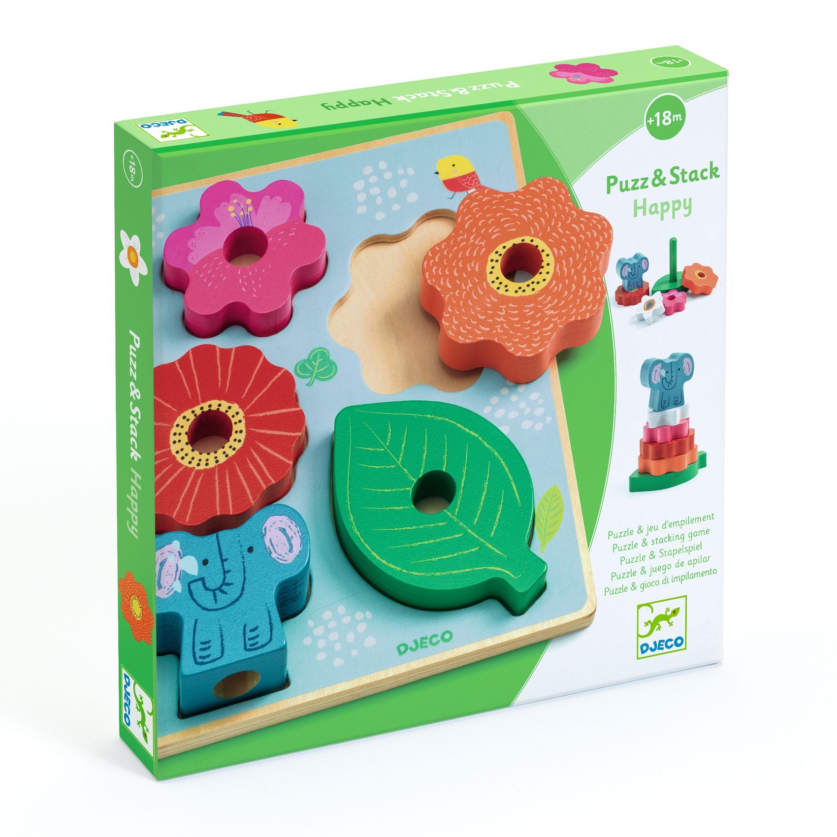 Wooden Puzzle & Stack Happy Game