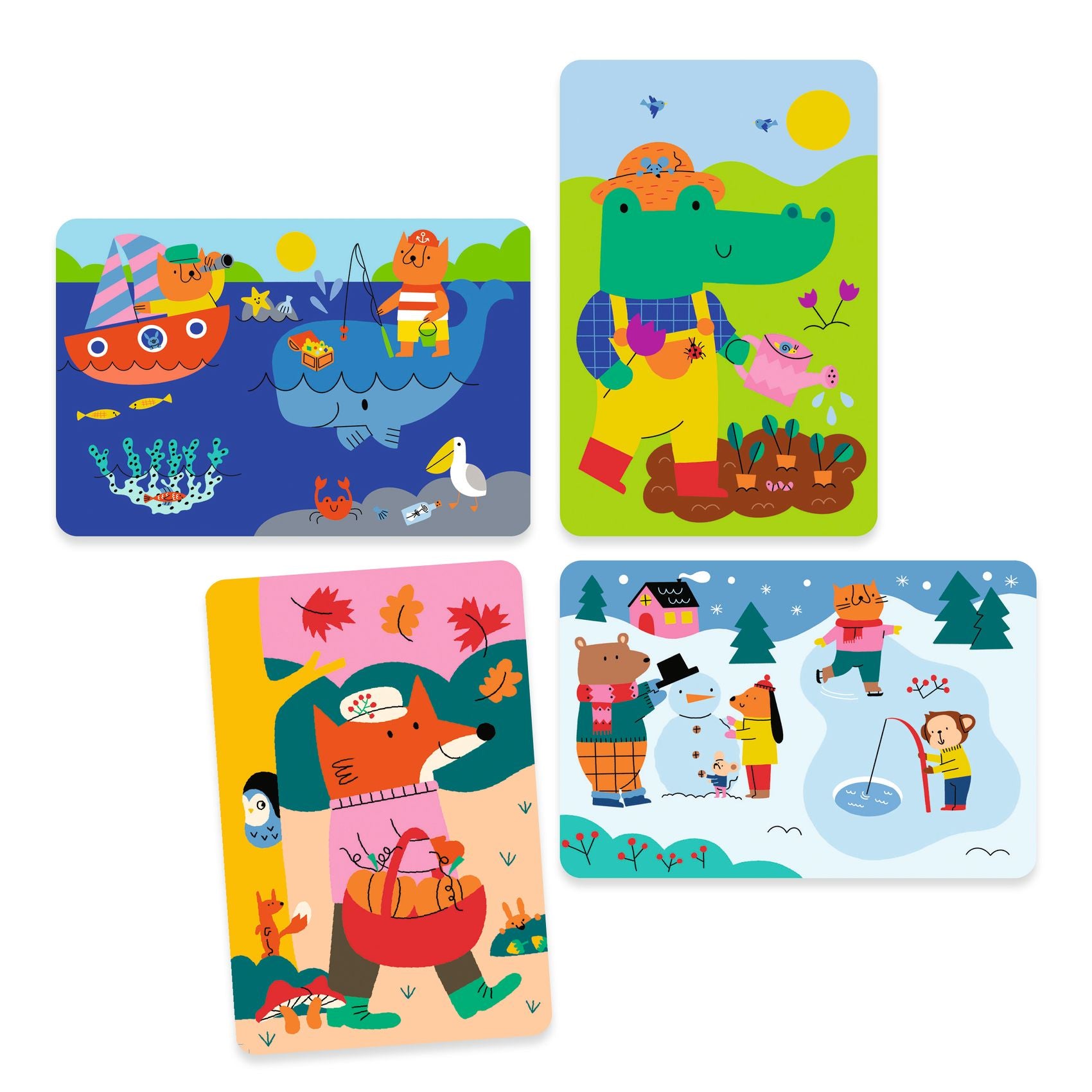 Magic Colouring Four Seasons