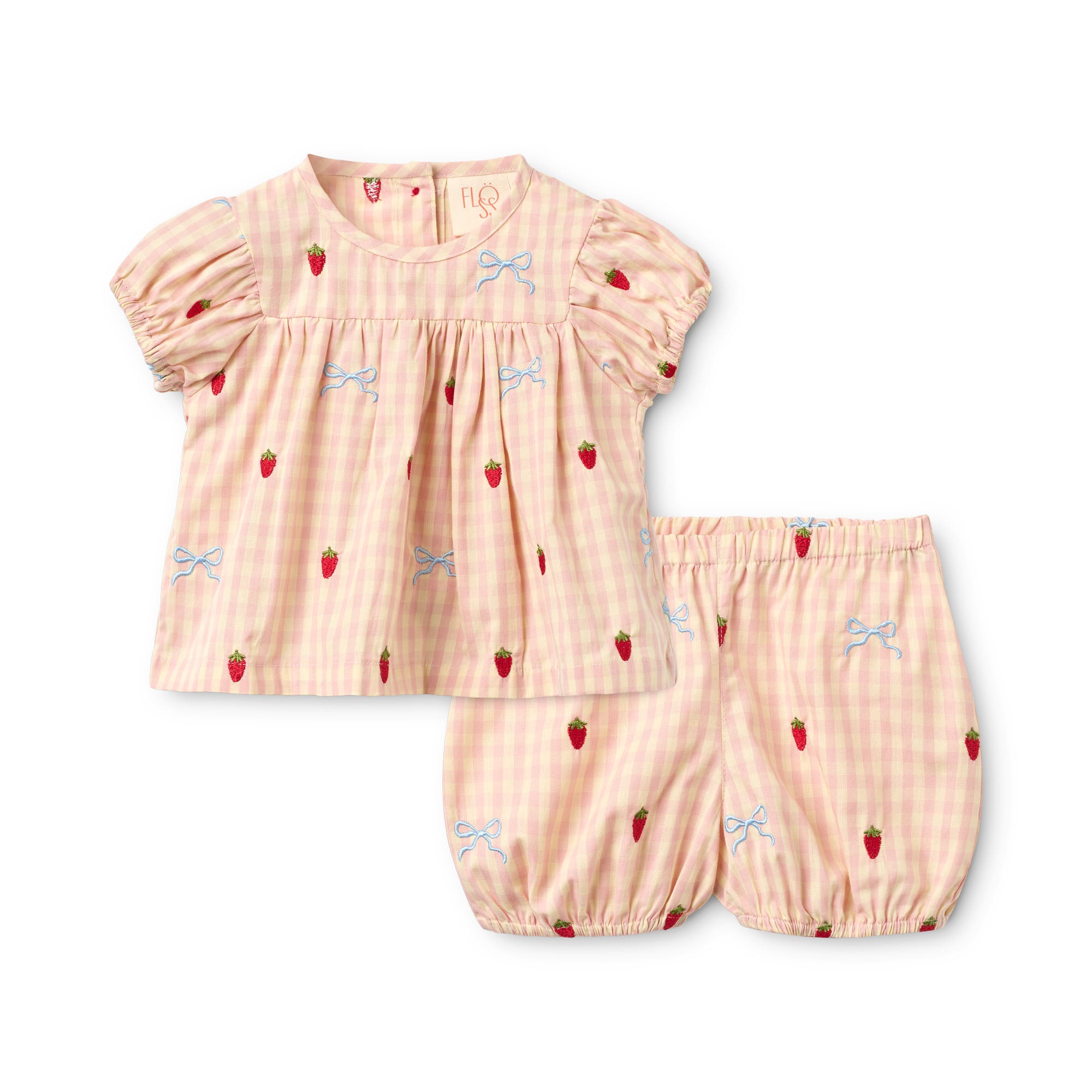 Dolly Bow Baby SS Set