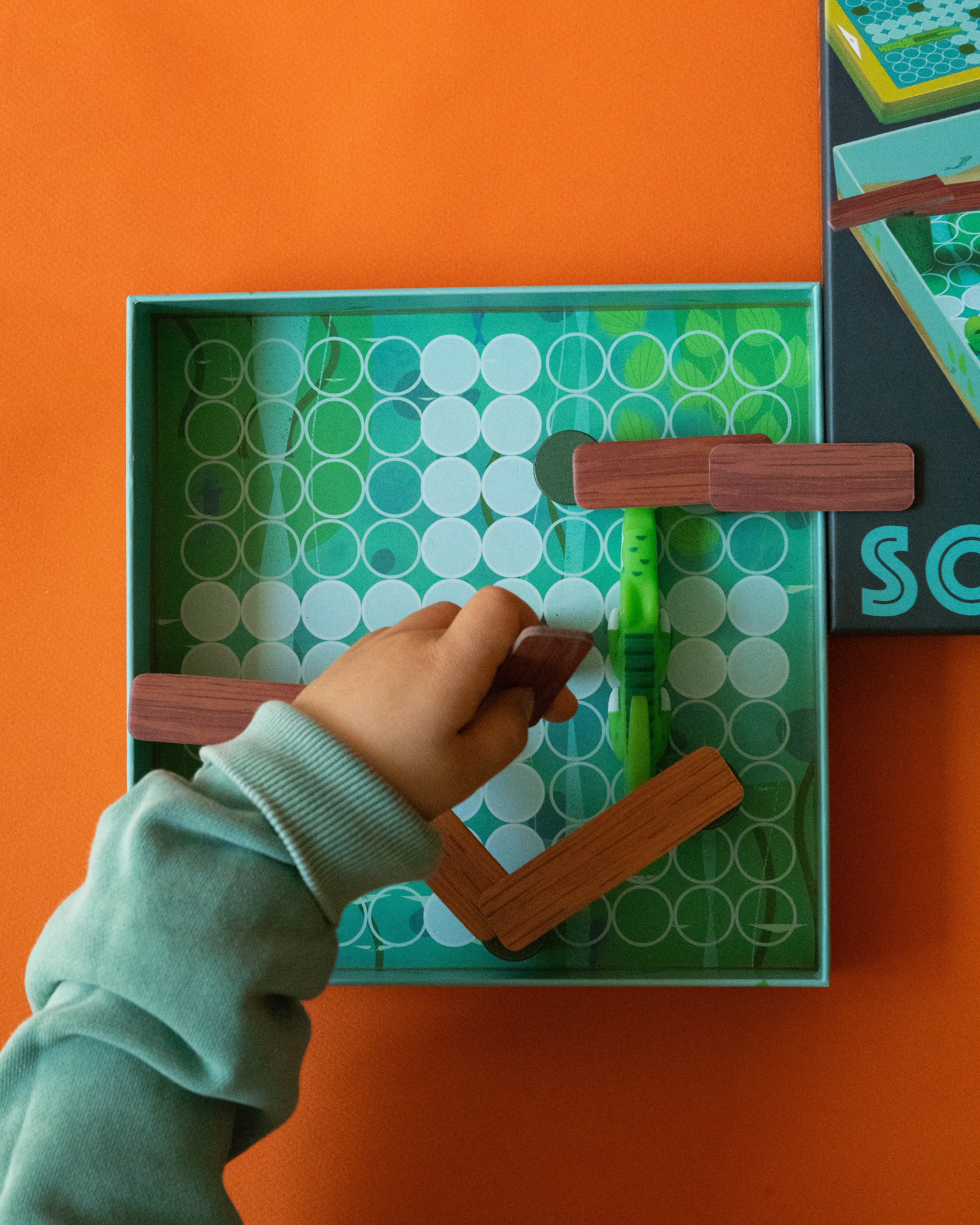 Sologic Croco Bridge Game