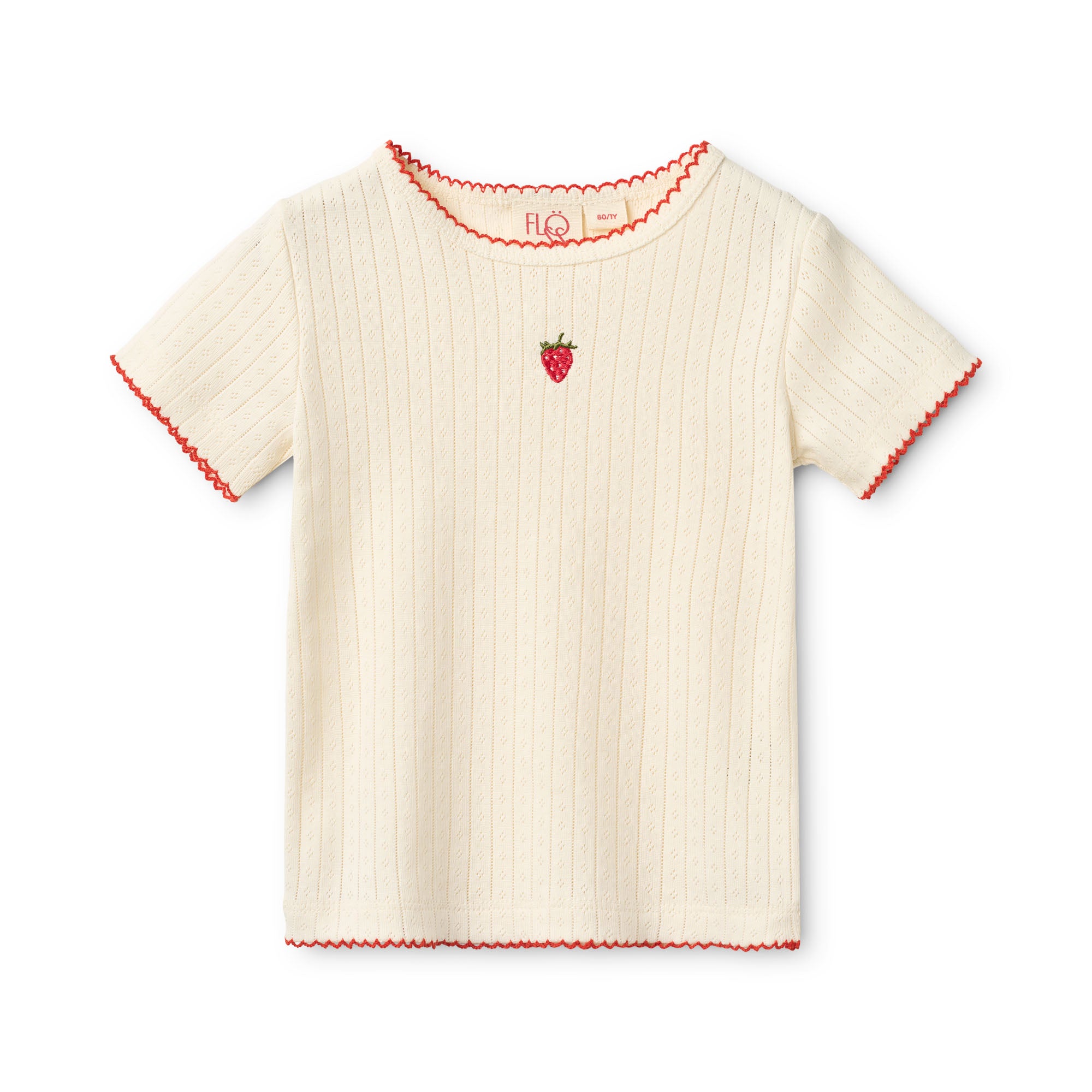 Flora SS Pointelle Blouse