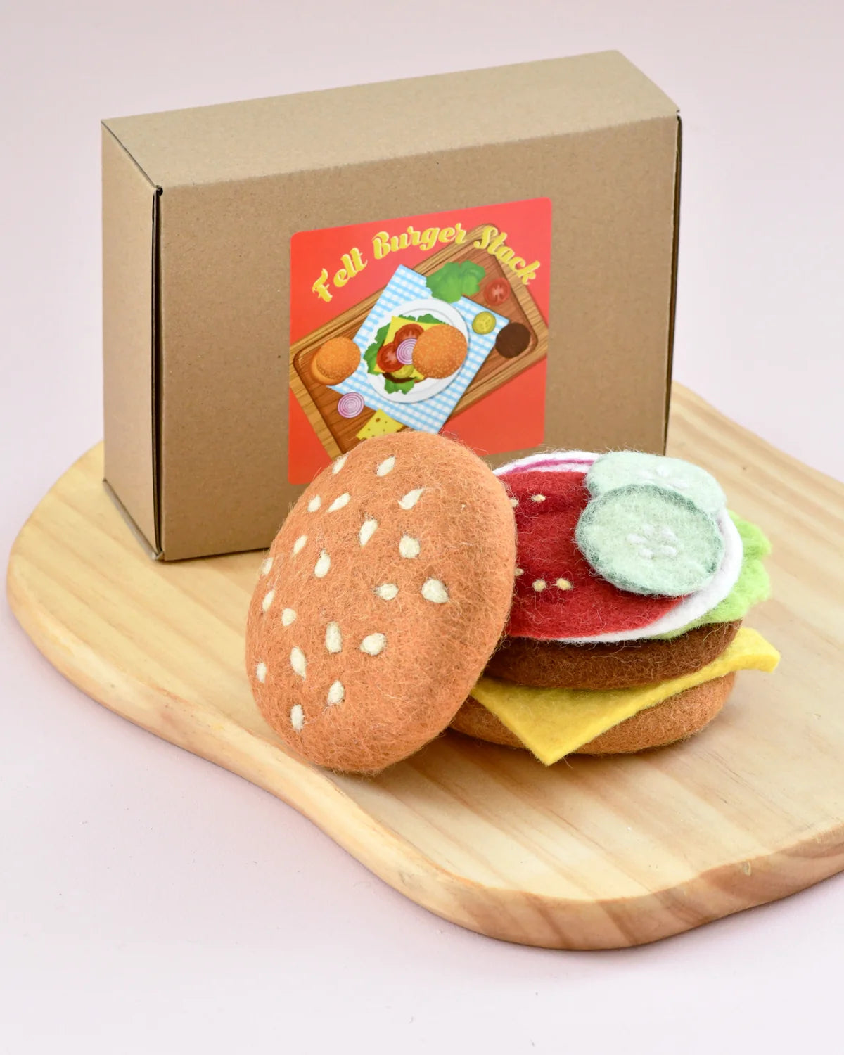 Play Food Burger Stack