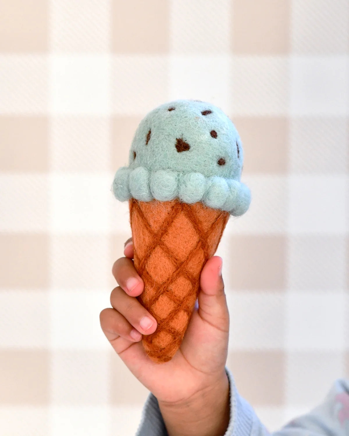 Play Food Mint Chocolate Chip Ice Cream