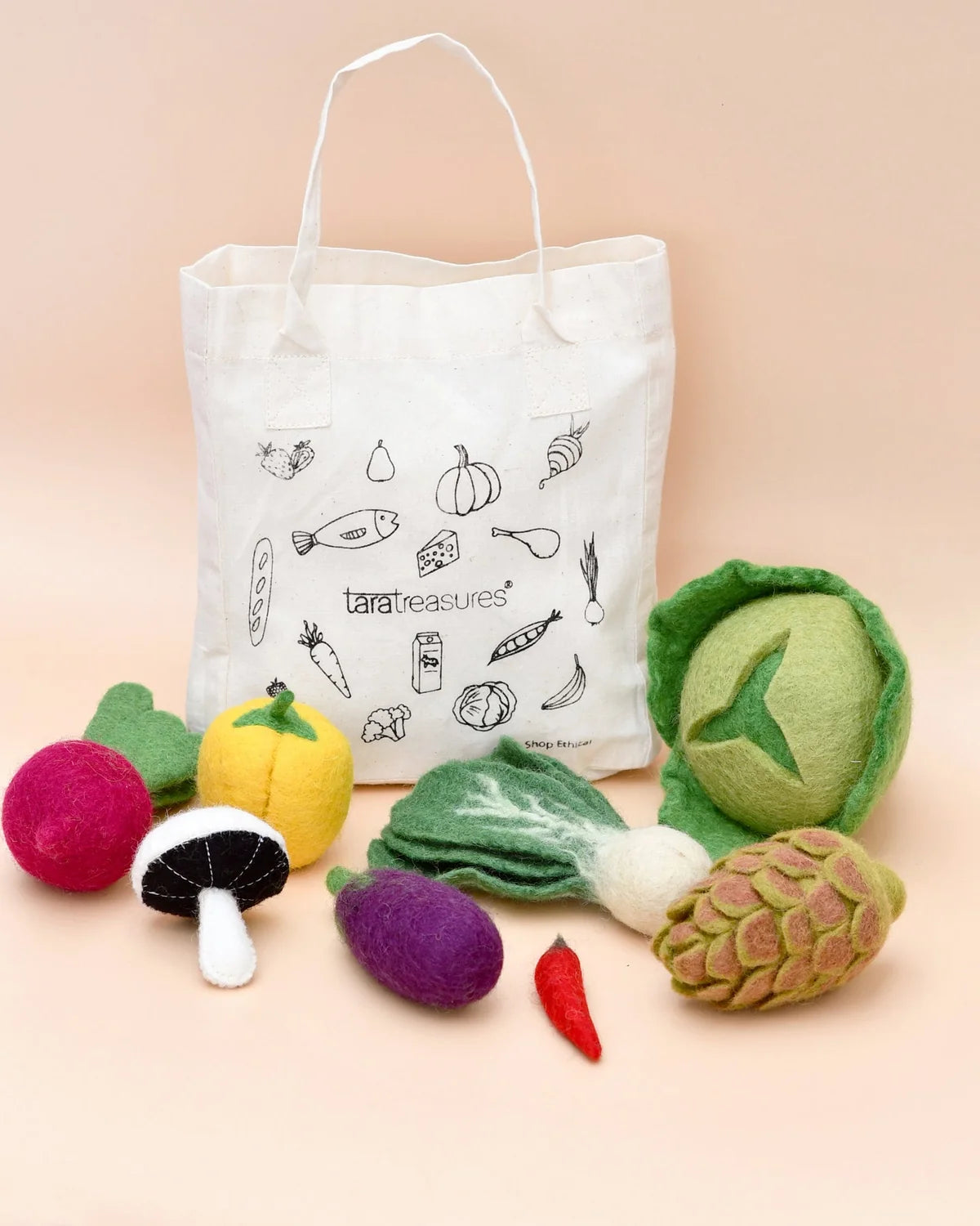 Play Food Vegetables Set