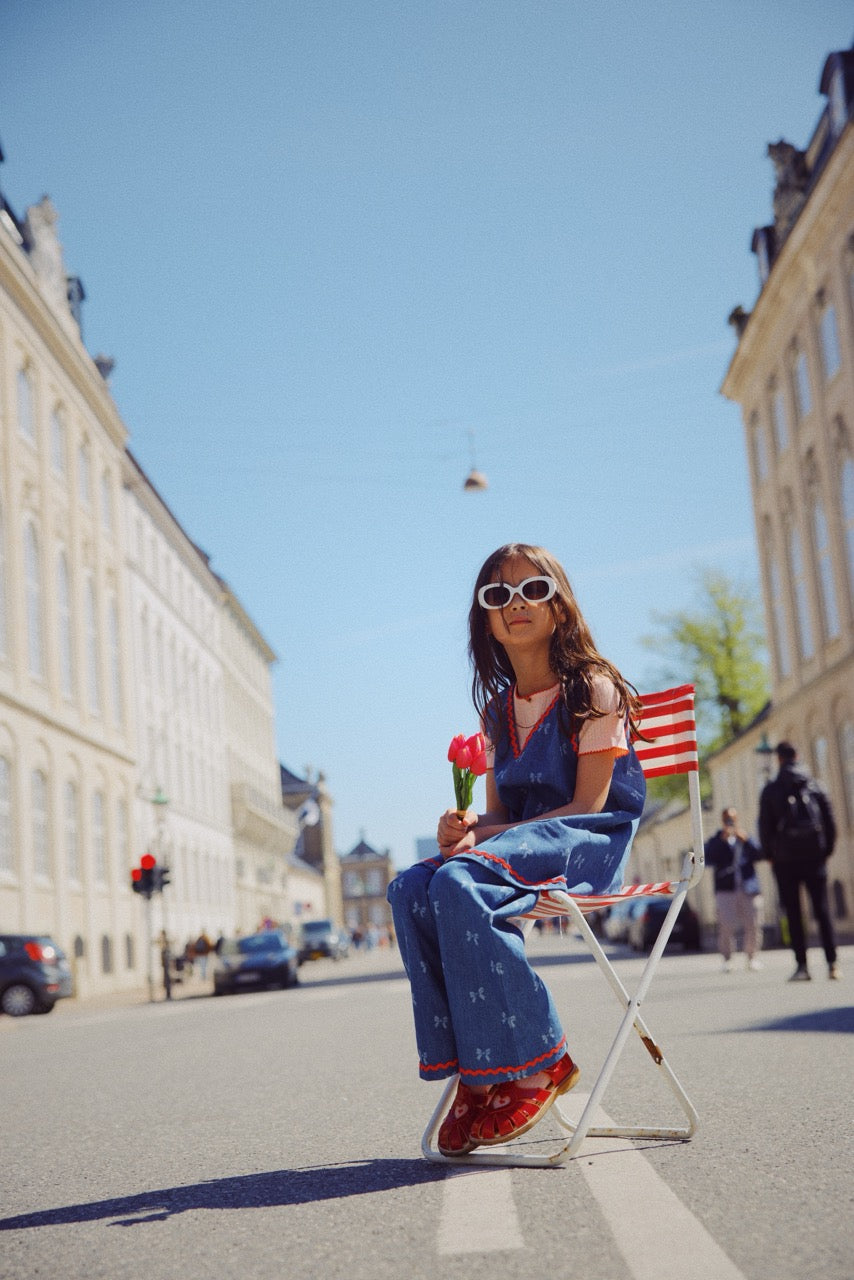 Liva SS Pointelle Blouse