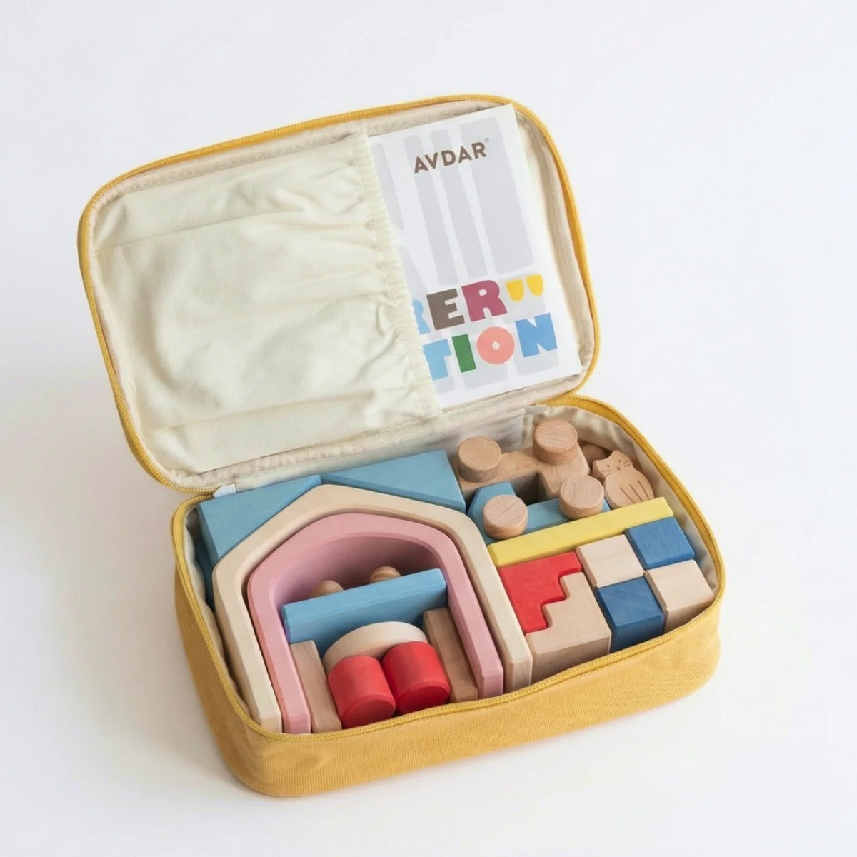 The Lodge Travel Wooden Block Set