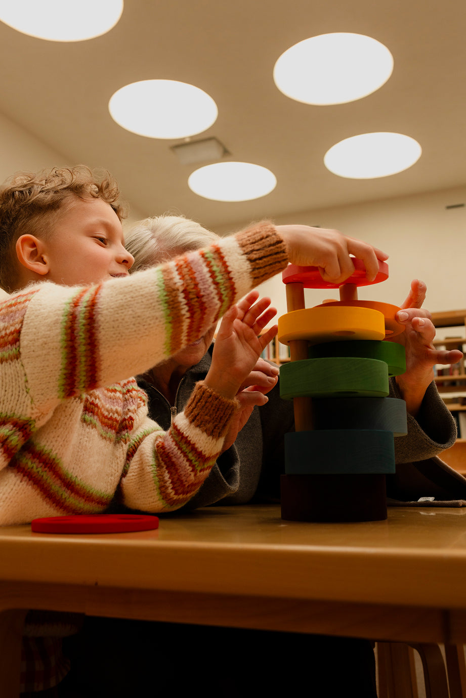 Round Stacking Tower