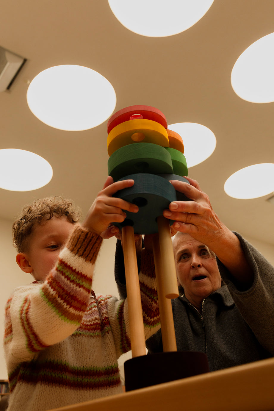 Round Stacking Tower