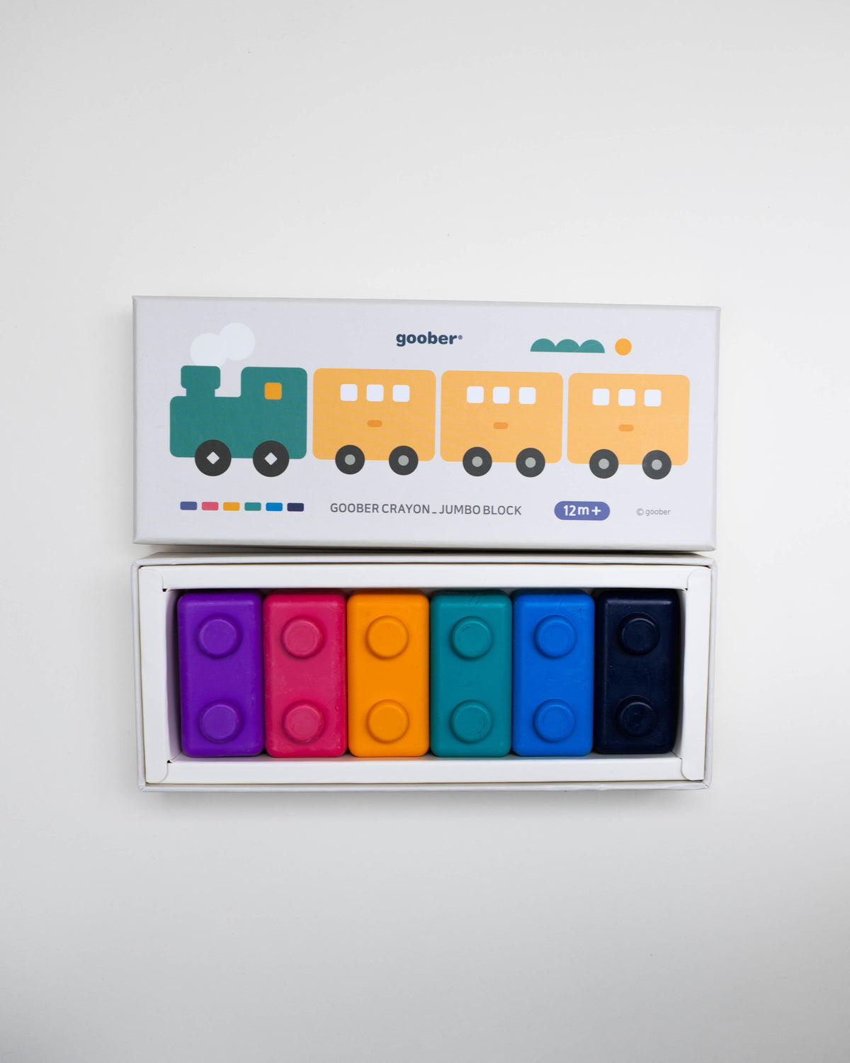 Goober Jumbo Block Crayons