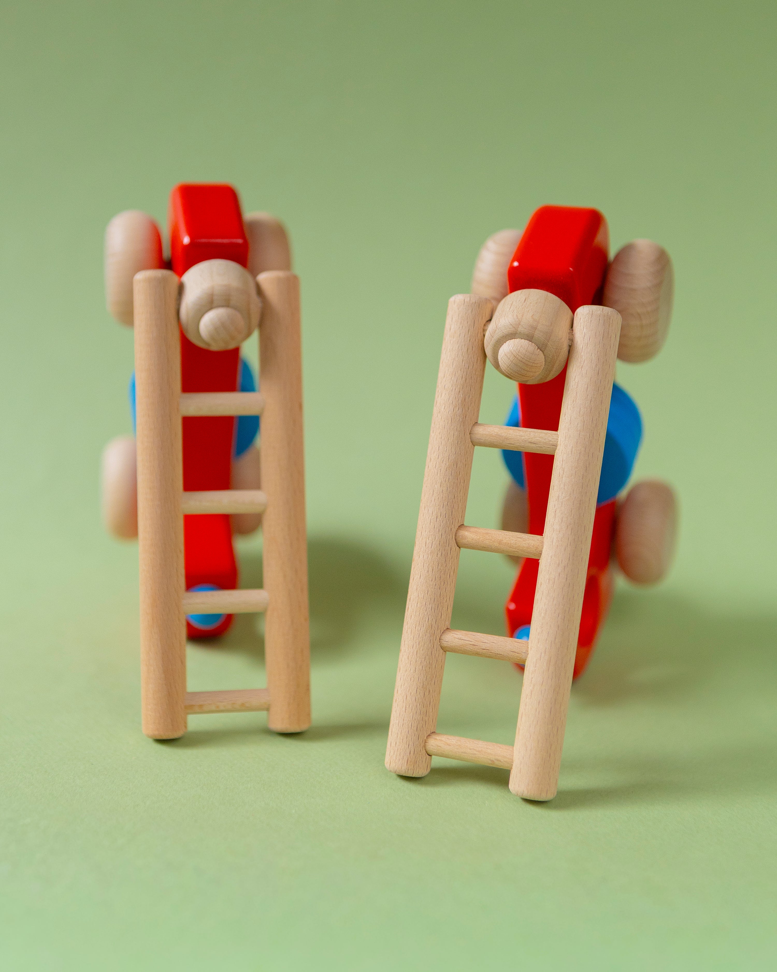 Wooden Fire Truck with Bell
