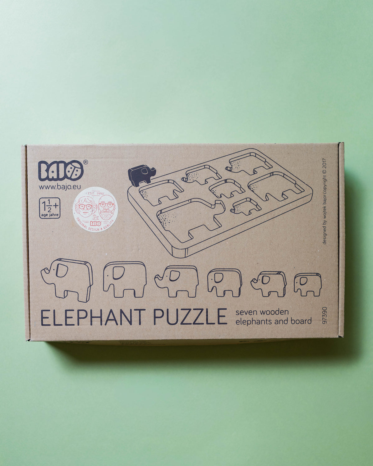 Elephant Wooden Sorter