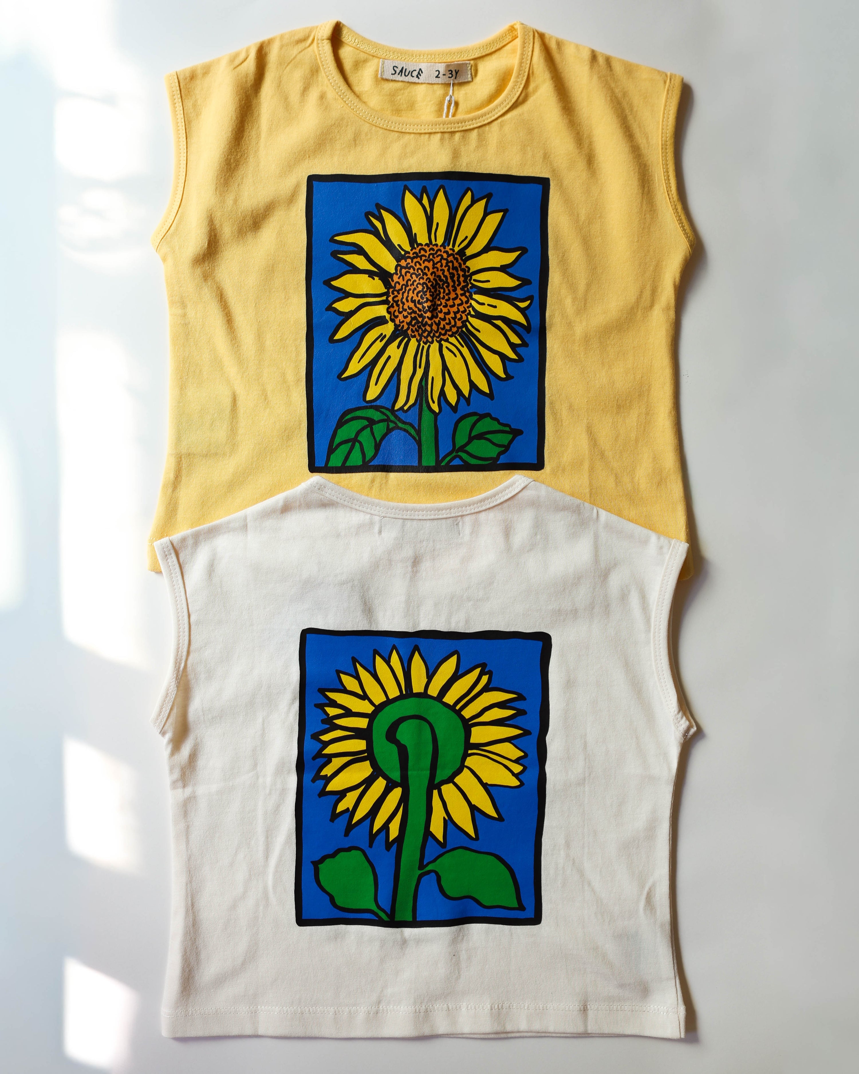 Sunflower Tank Top Cream