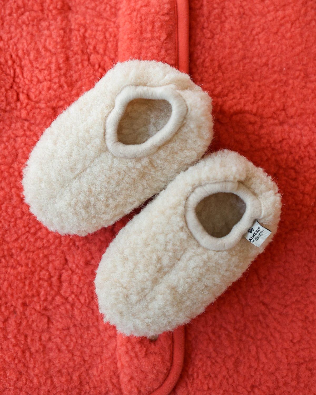 Cloudlet Kids Slippers Sand  100% Pure Wool