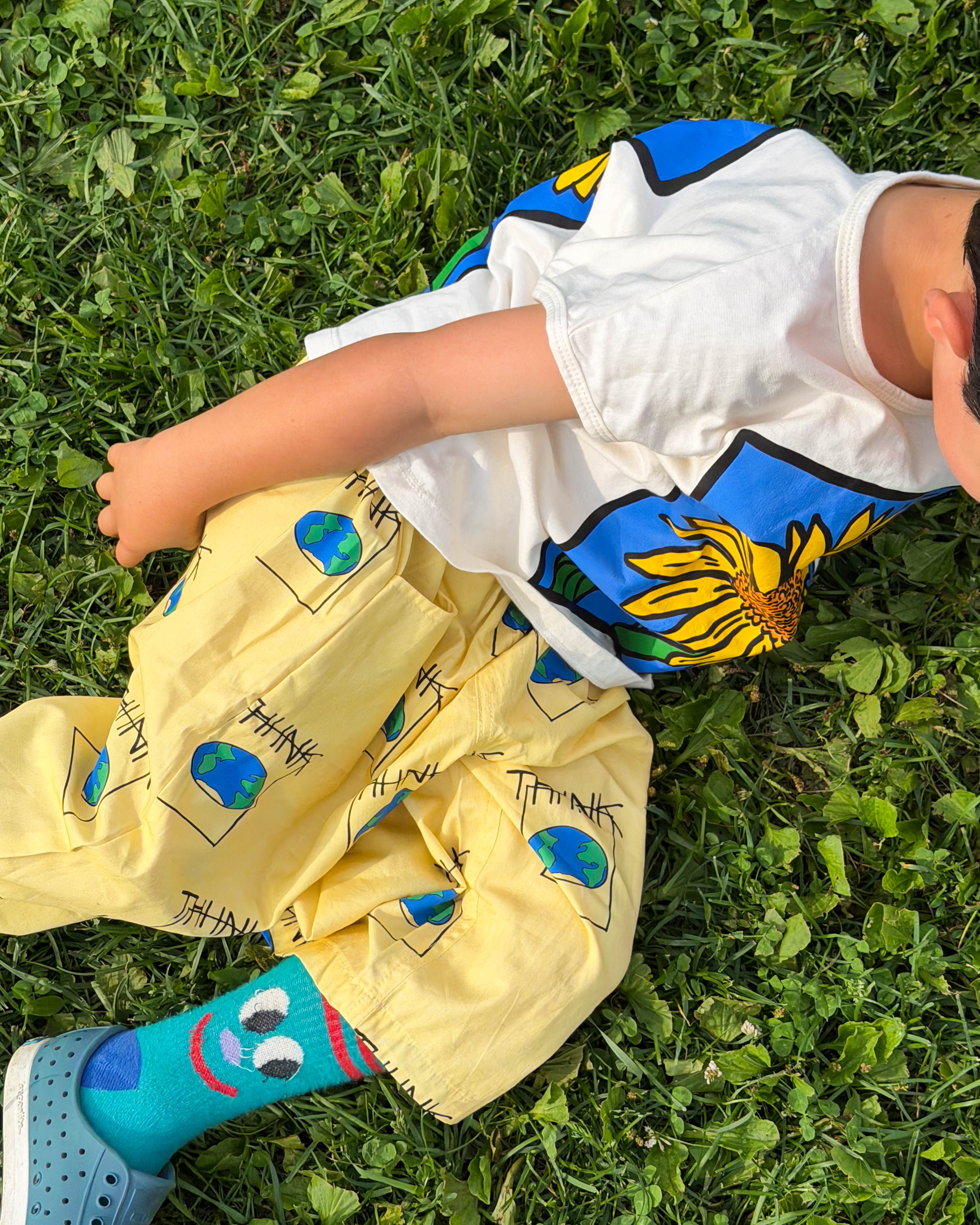 Think Summer Wide Cropped Pants