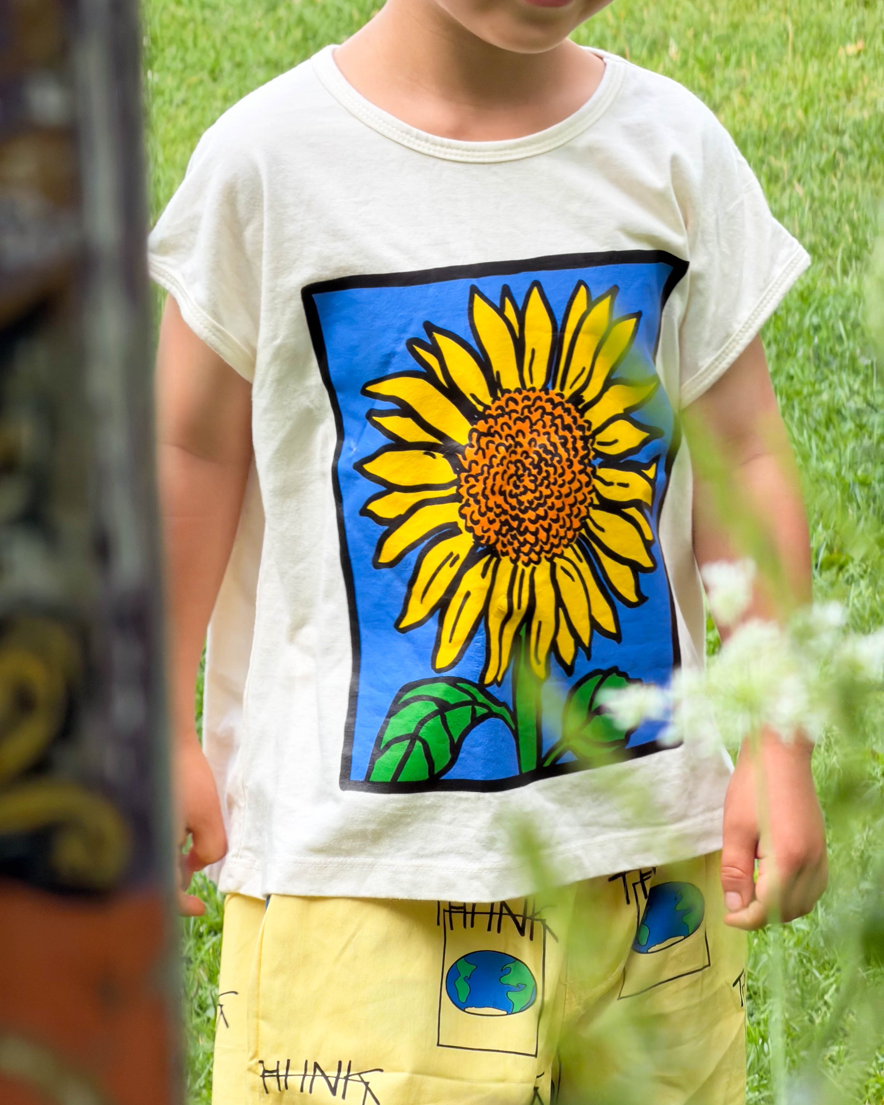 Sunflower Tank Top Ivory