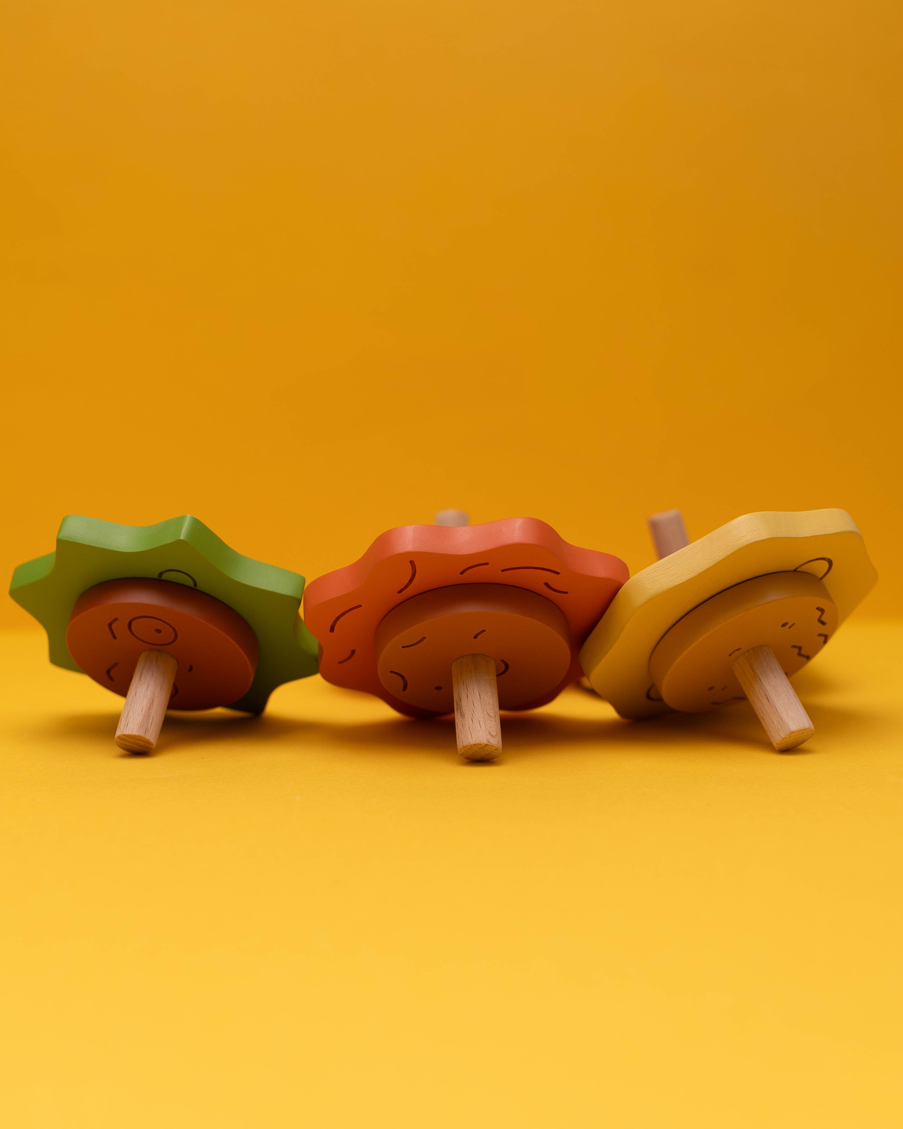 Wooden Spinning Stormy