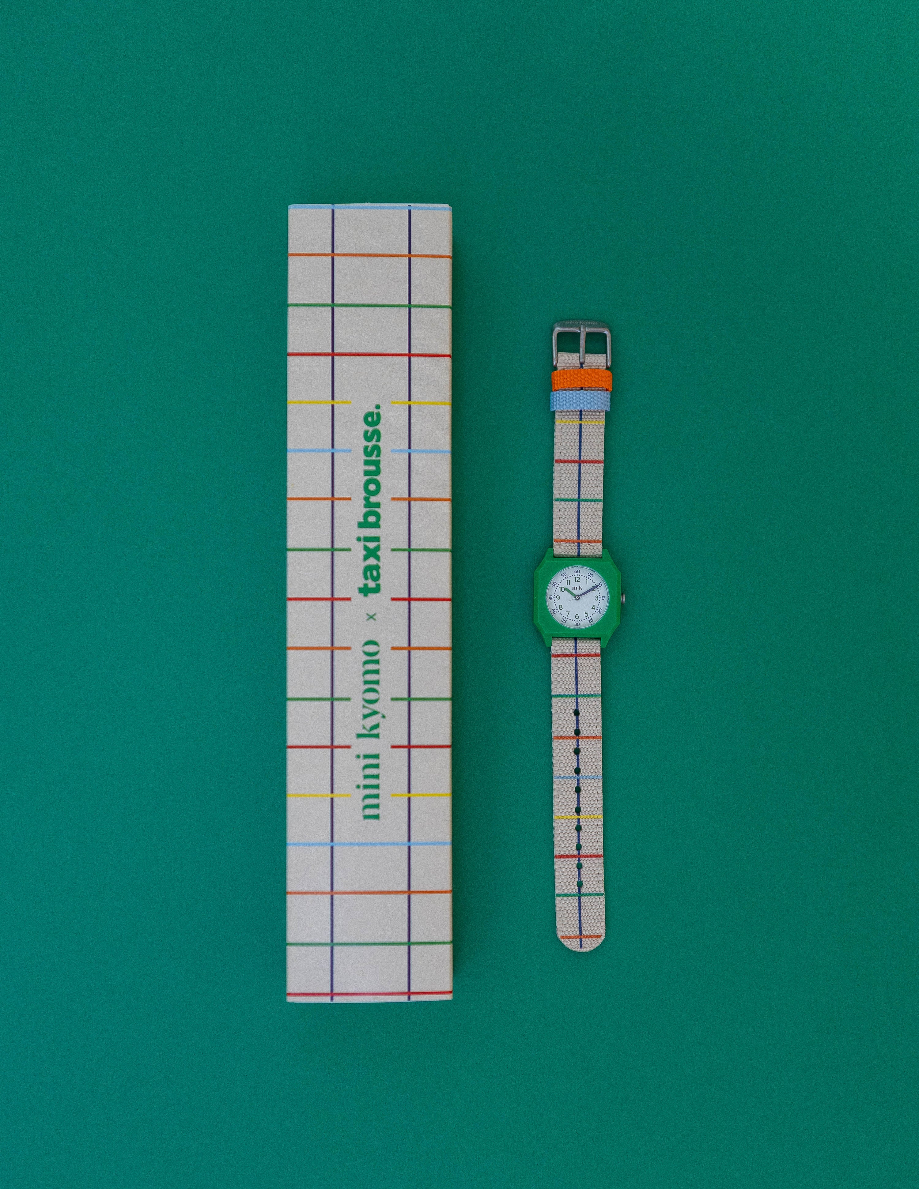 Colour Notebook Watch Taxi Brousse X Mini Kyomo Collab