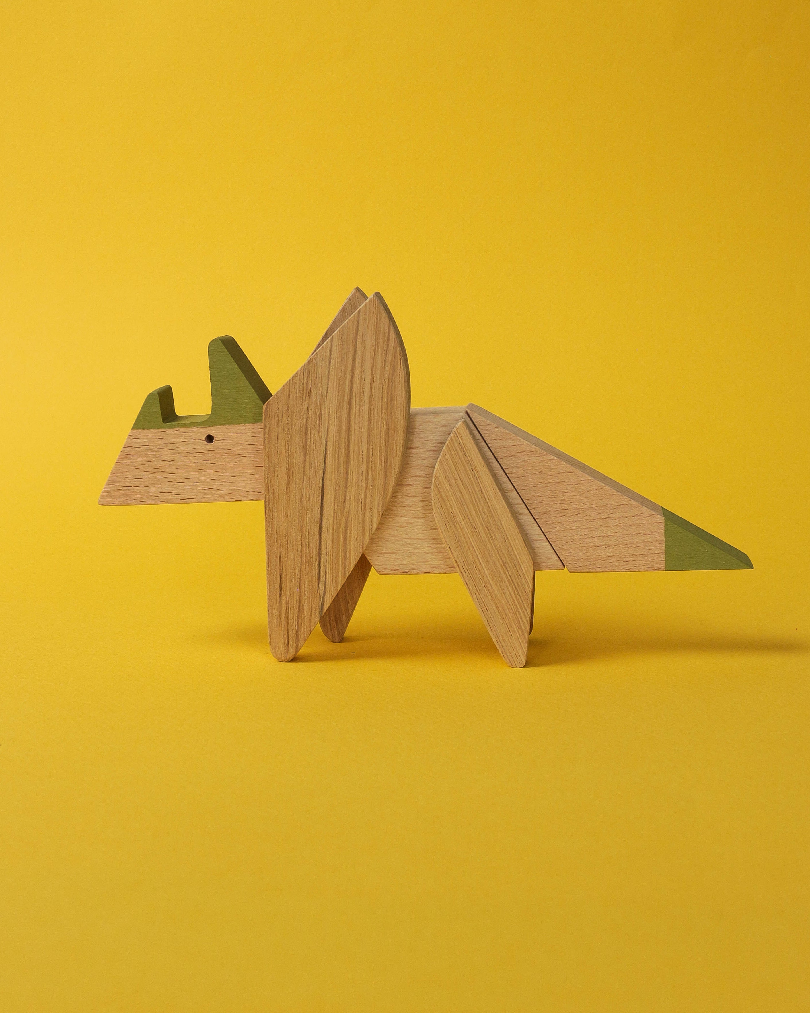 Triceratops Magnetic Wooden Toy