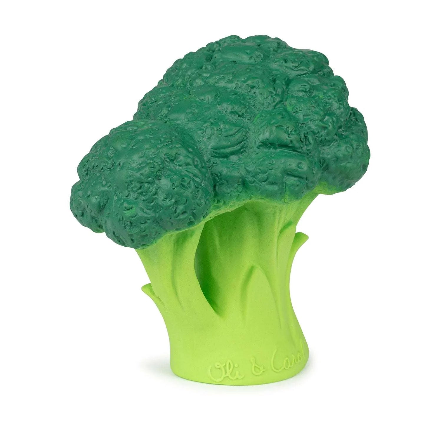 Broccoli Natural Rubber Baby Teether