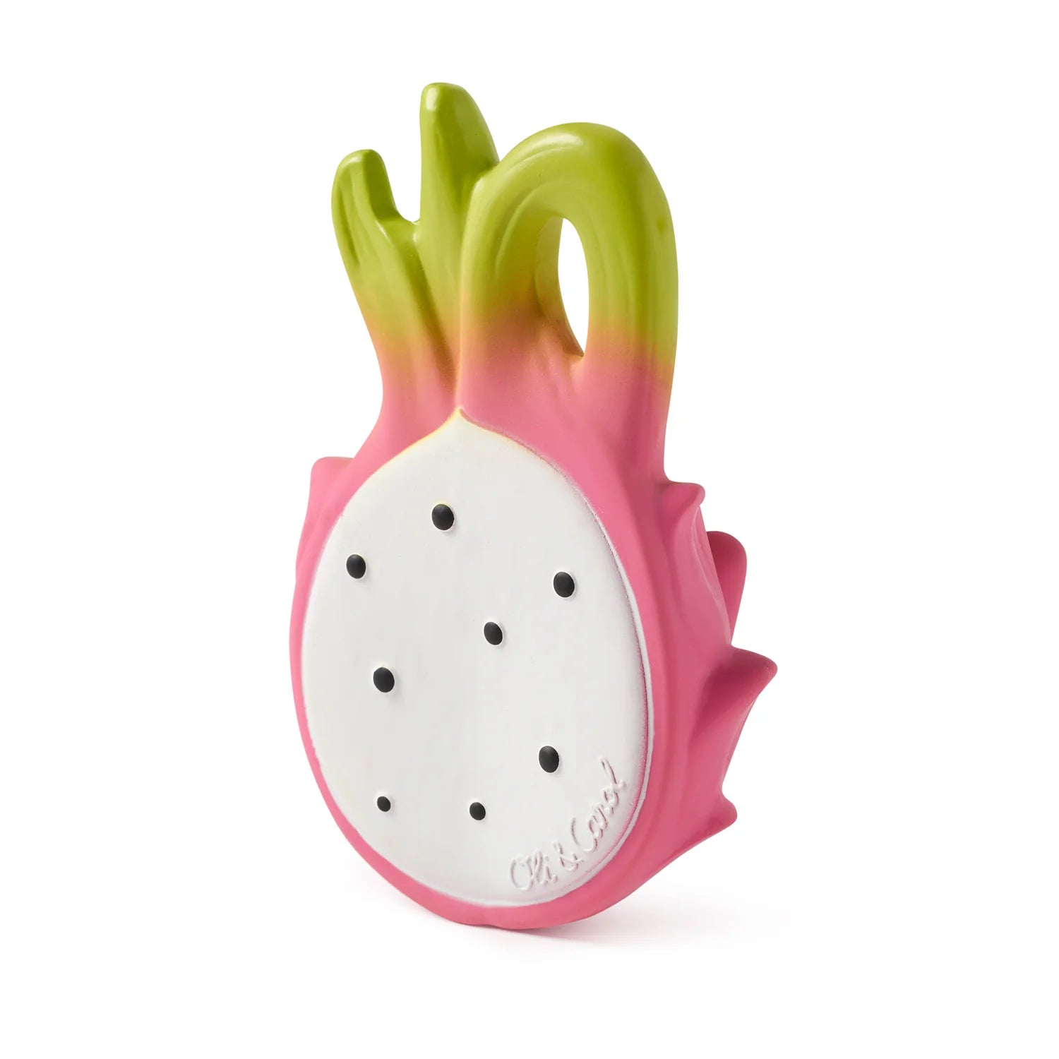 Dragonfruit Natural Rubber Baby Teether