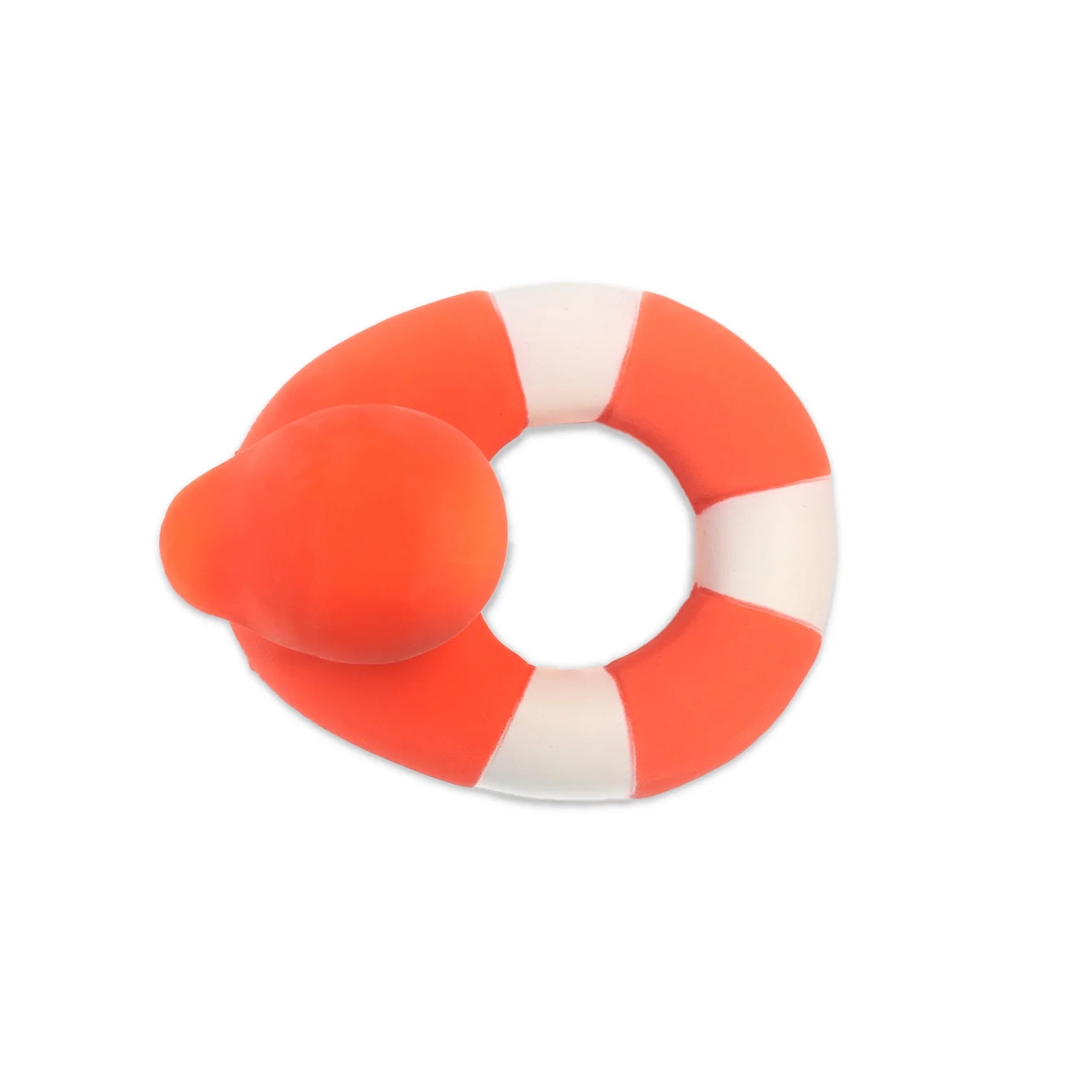 Flo the Floatie Red Natural Rubber Bath Toy