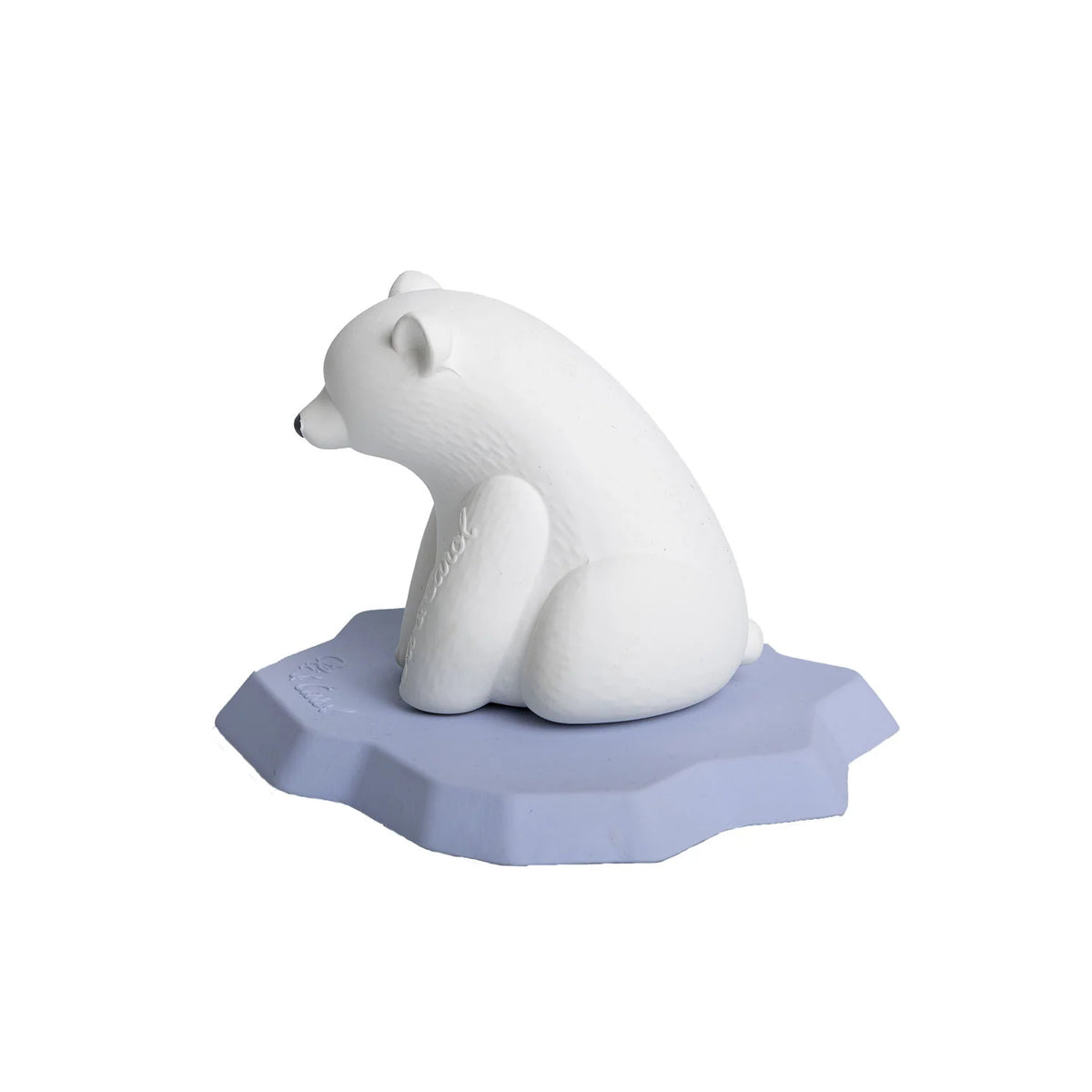 Polar Bear Natural Rubber Bath Toy