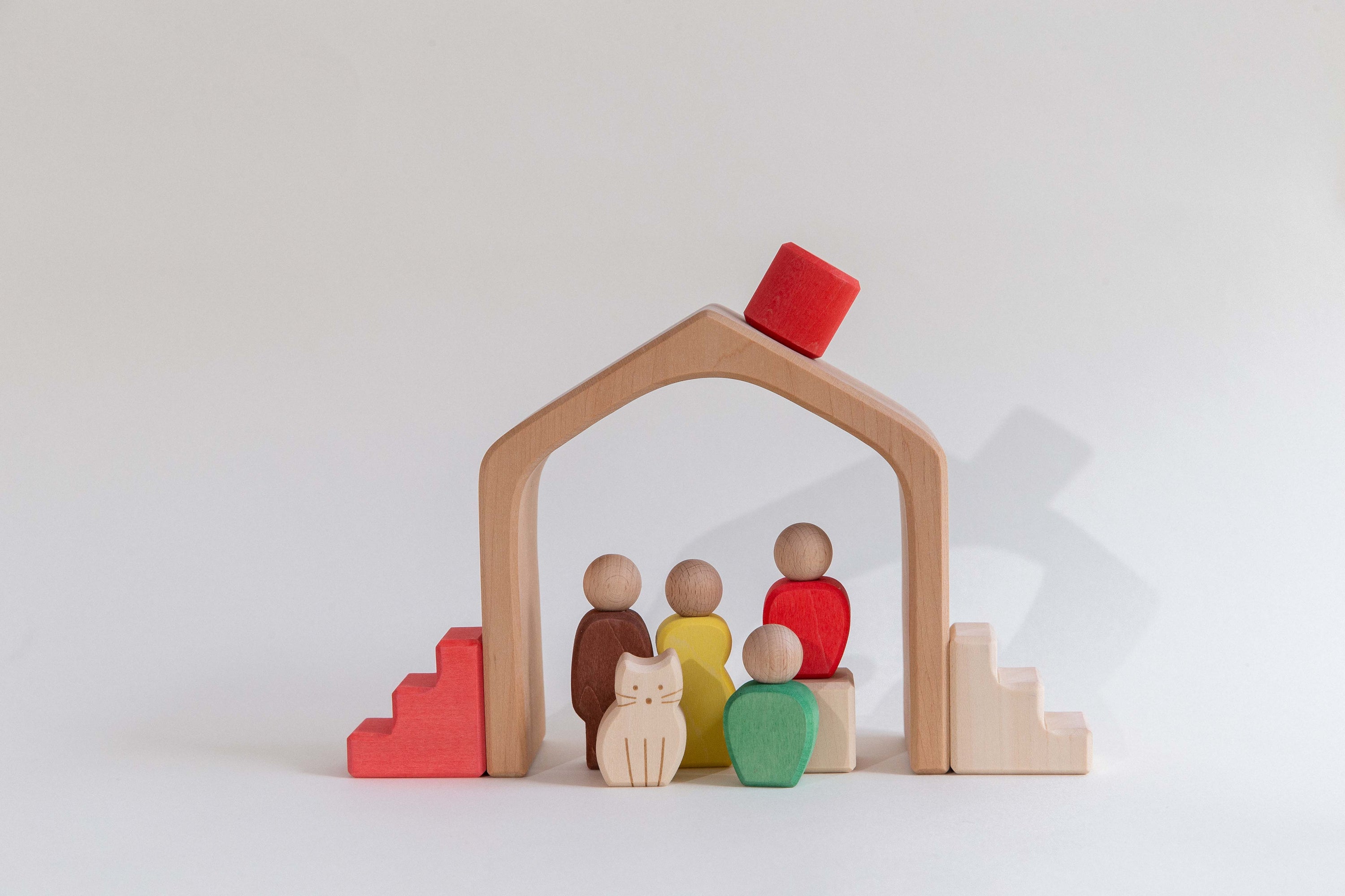 The Lodge Travel Wooden Block Set
