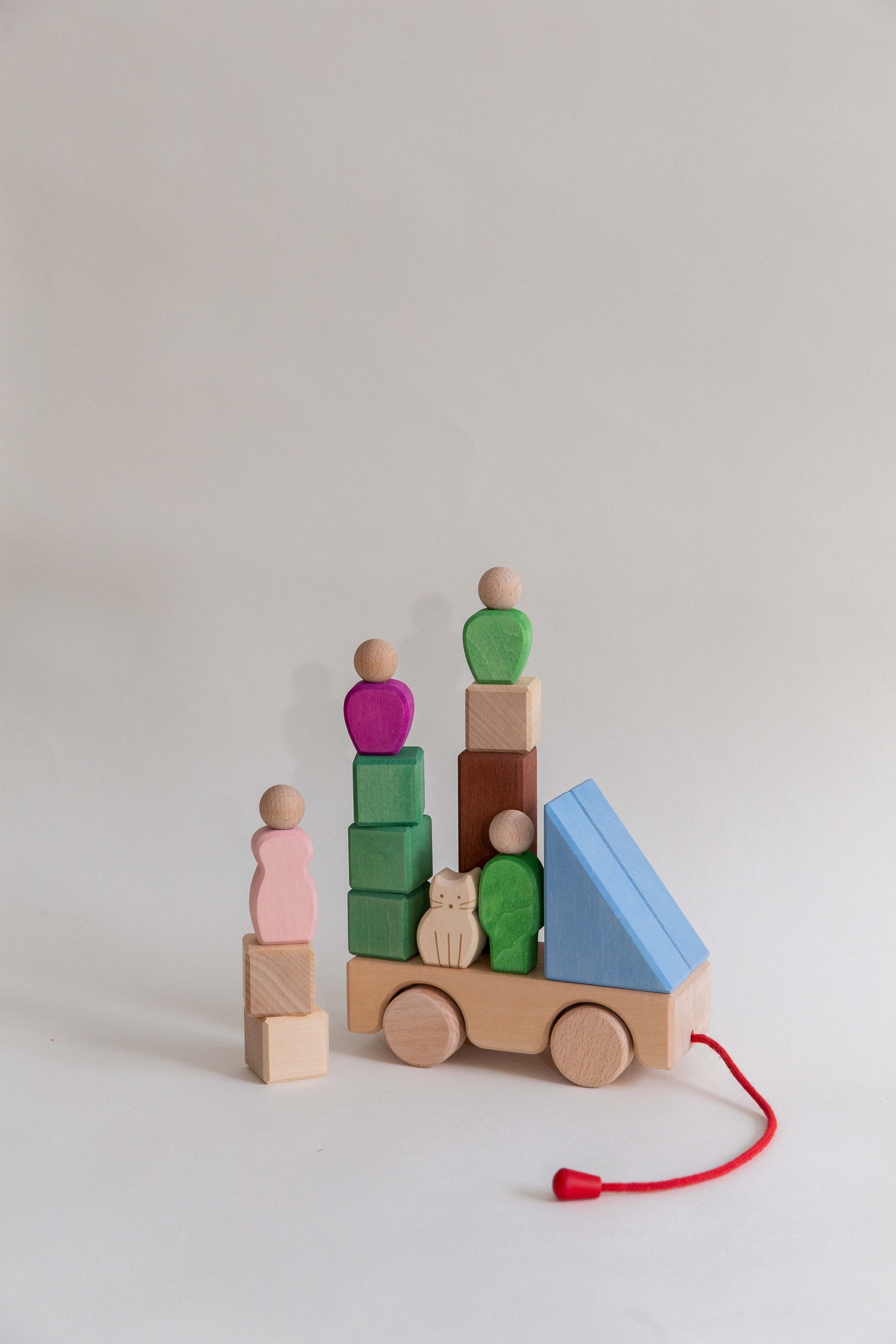 The Trailer Travel Wooden Block Set