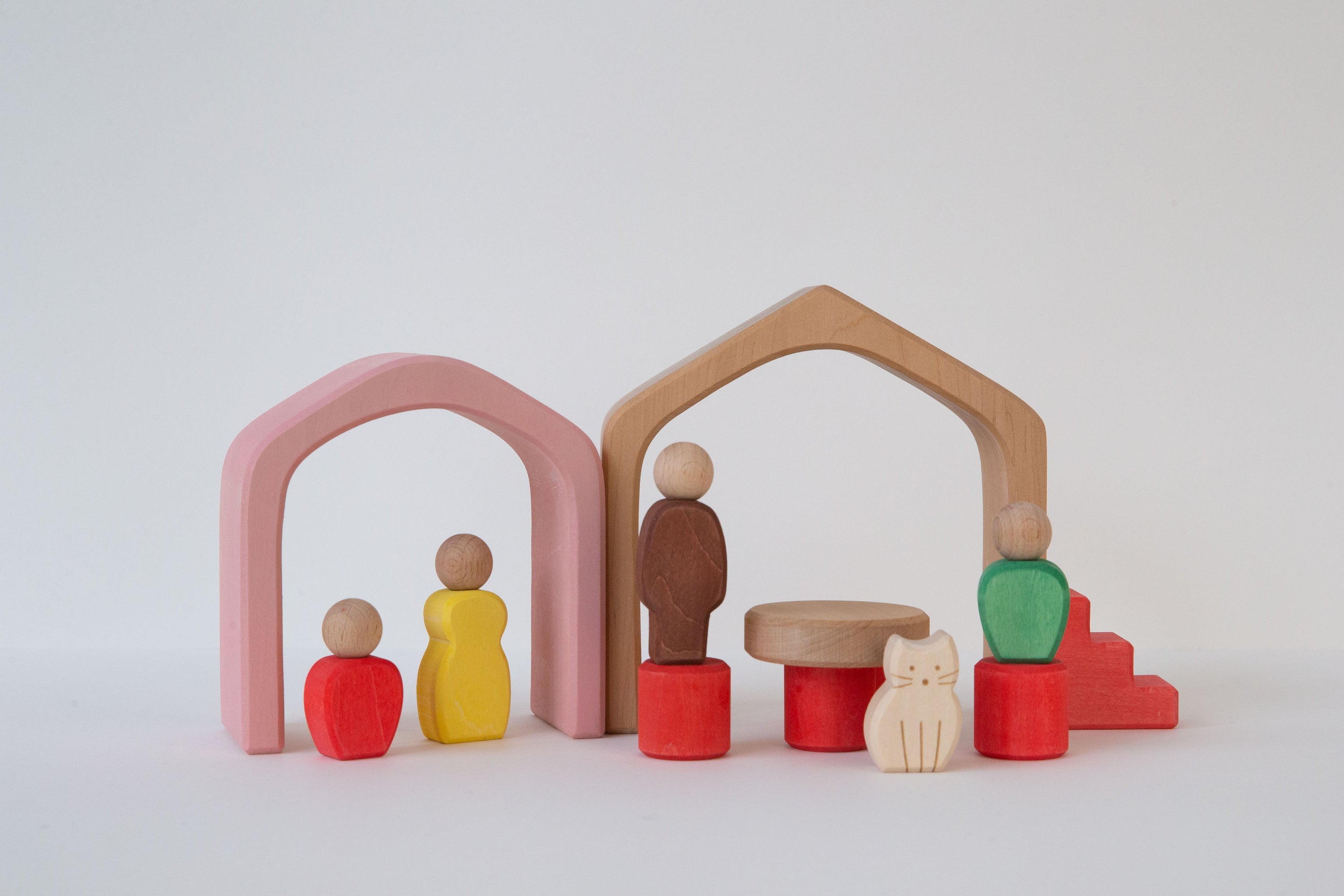 The Lodge Travel Wooden Block Set