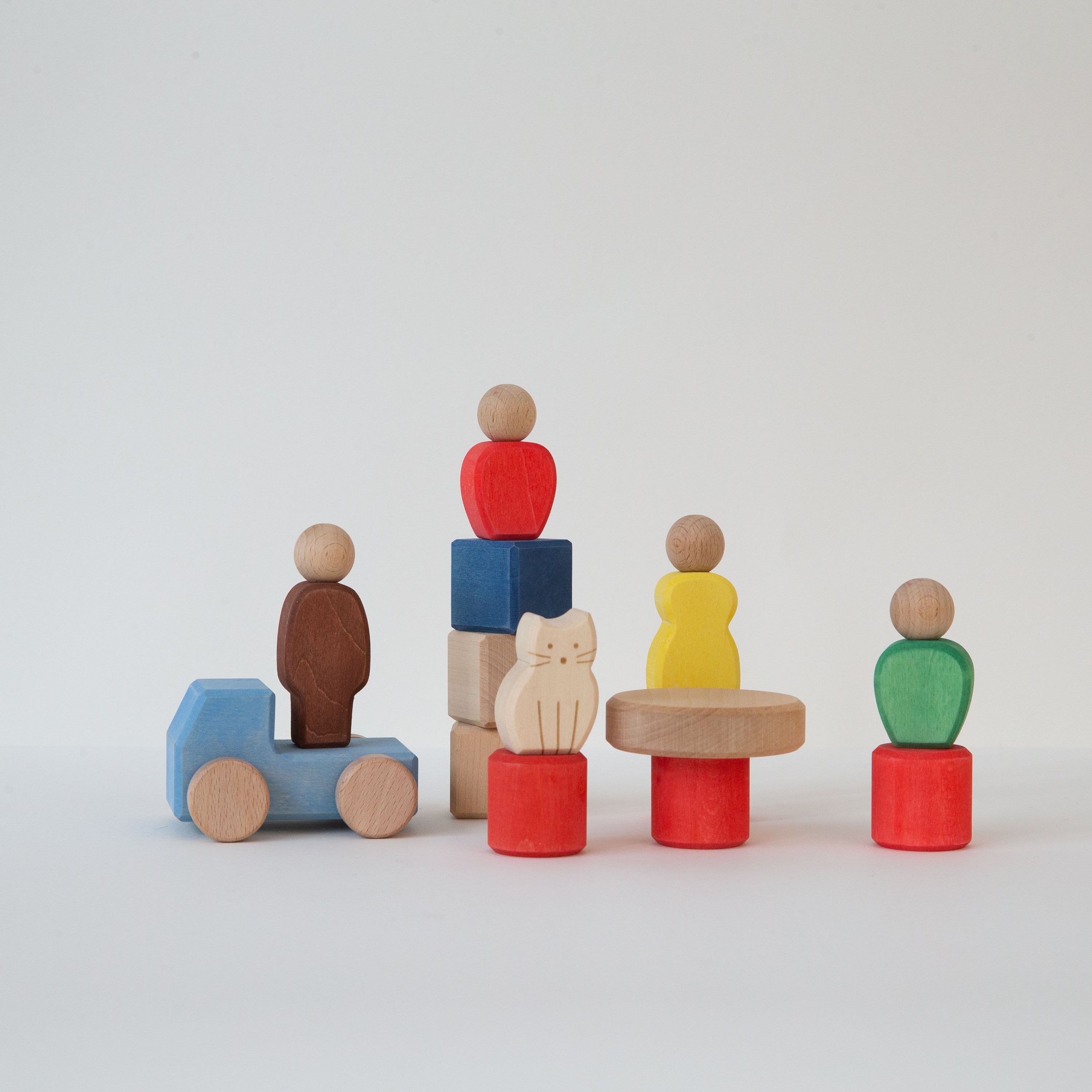 The Lodge Travel Wooden Block Set
