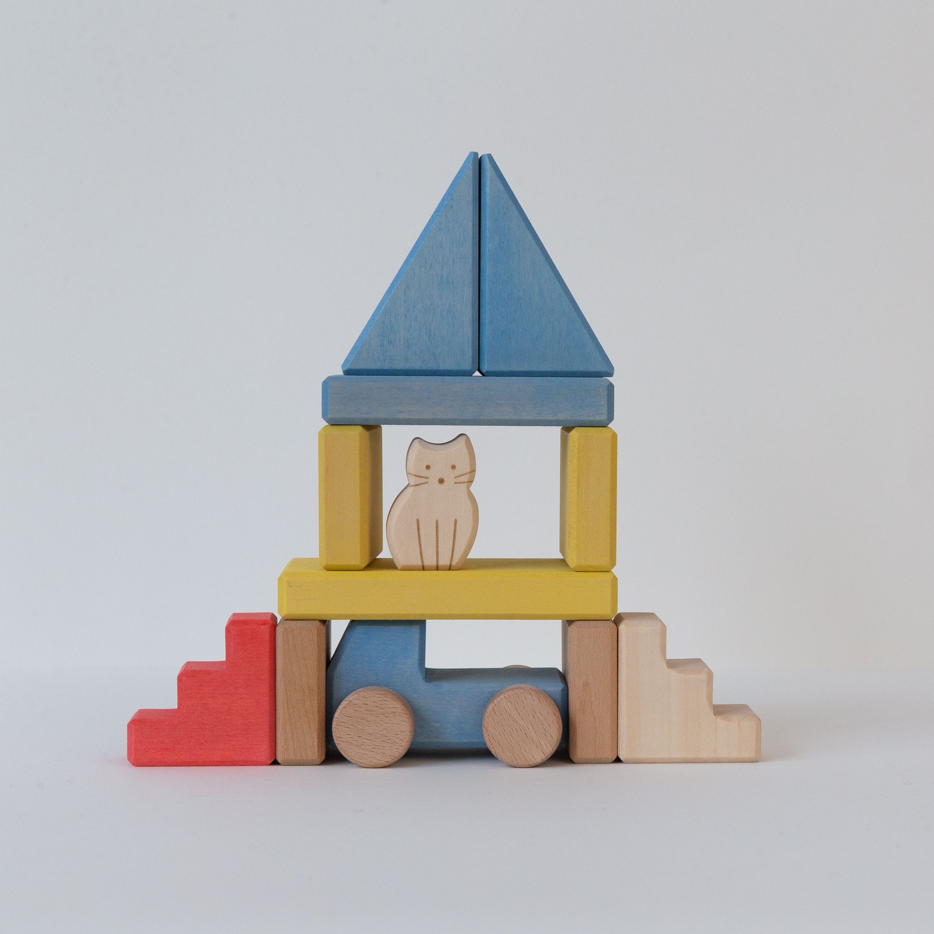 The Lodge Travel Wooden Block Set