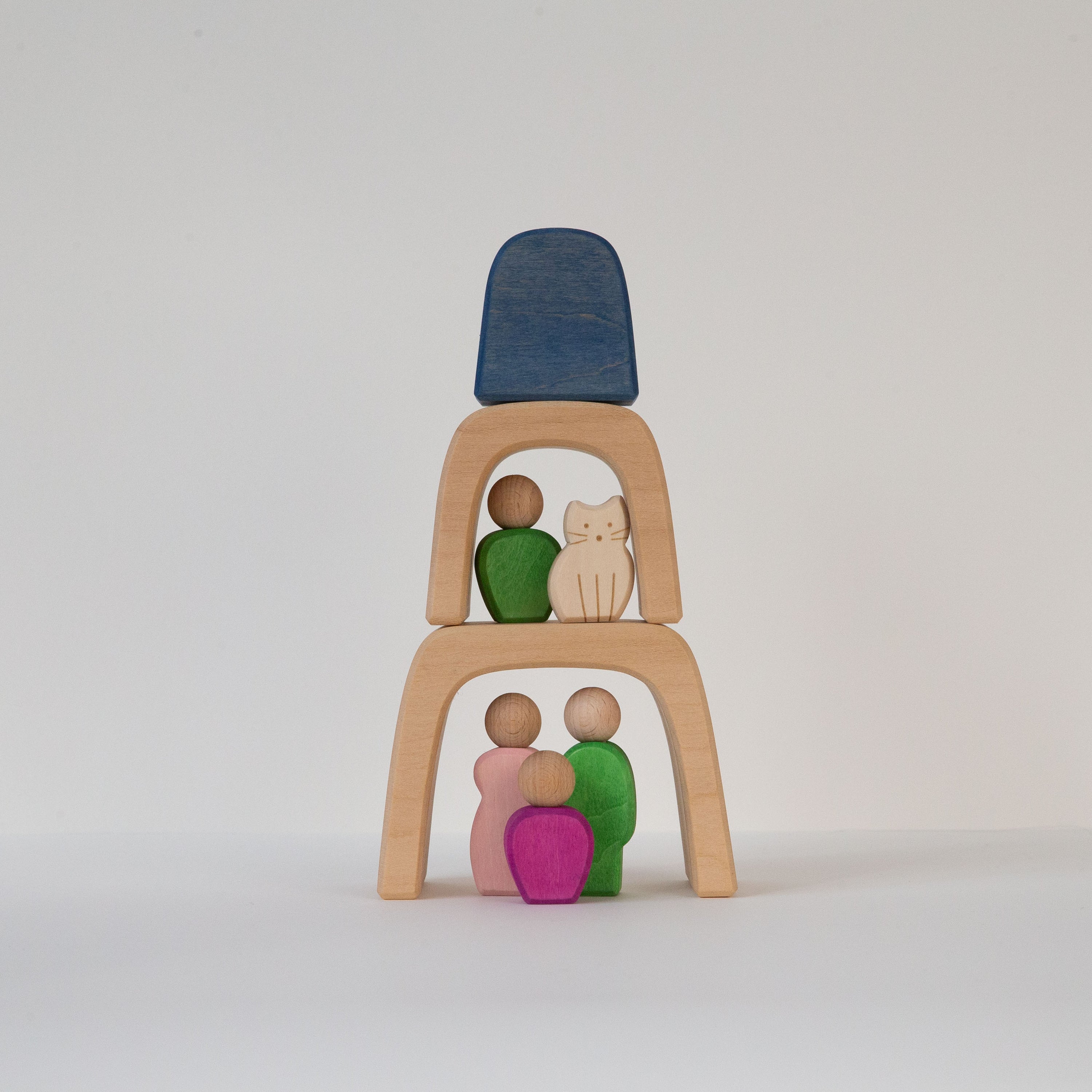 The Trailer Travel Wooden Block Set