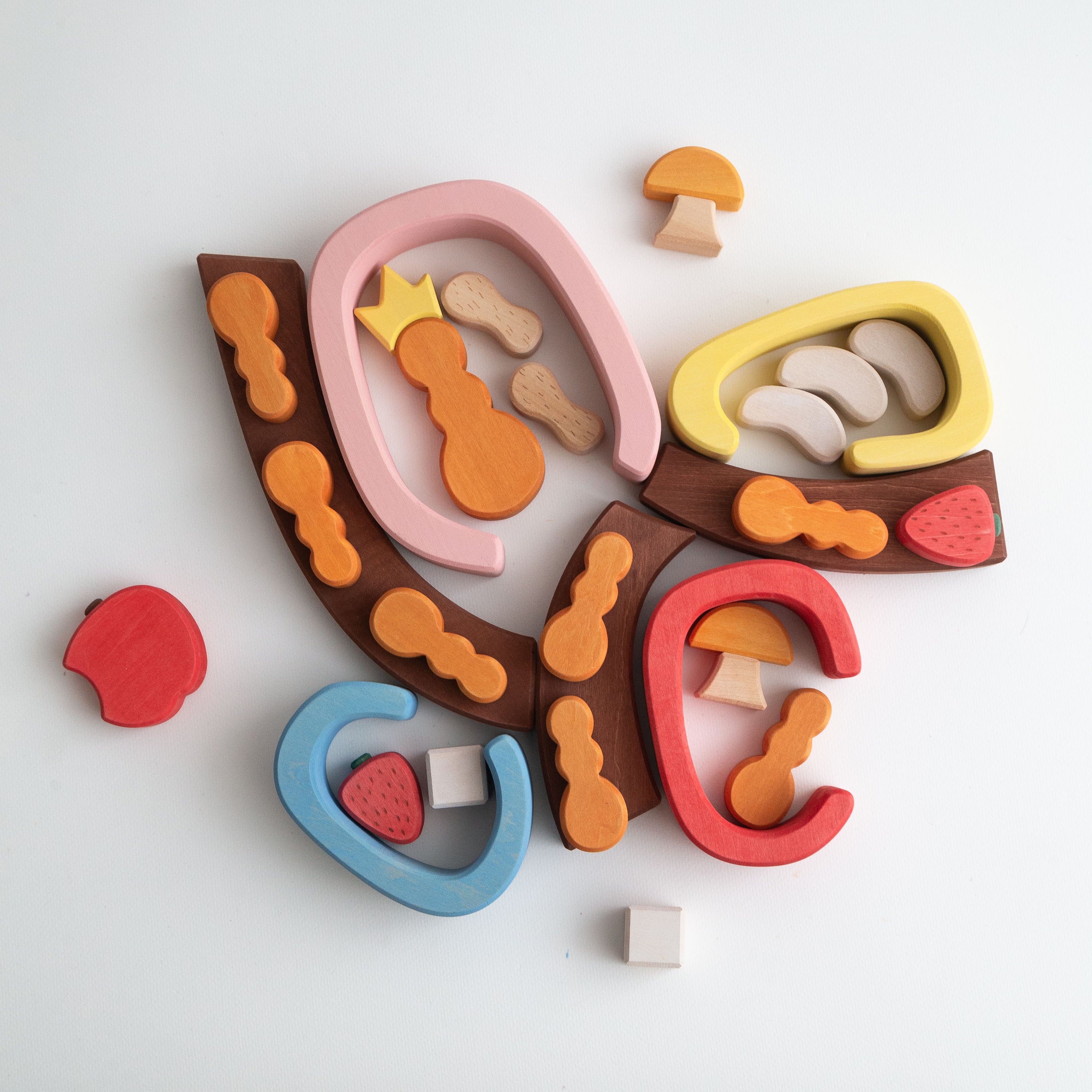 Ant House Wooden Block Set