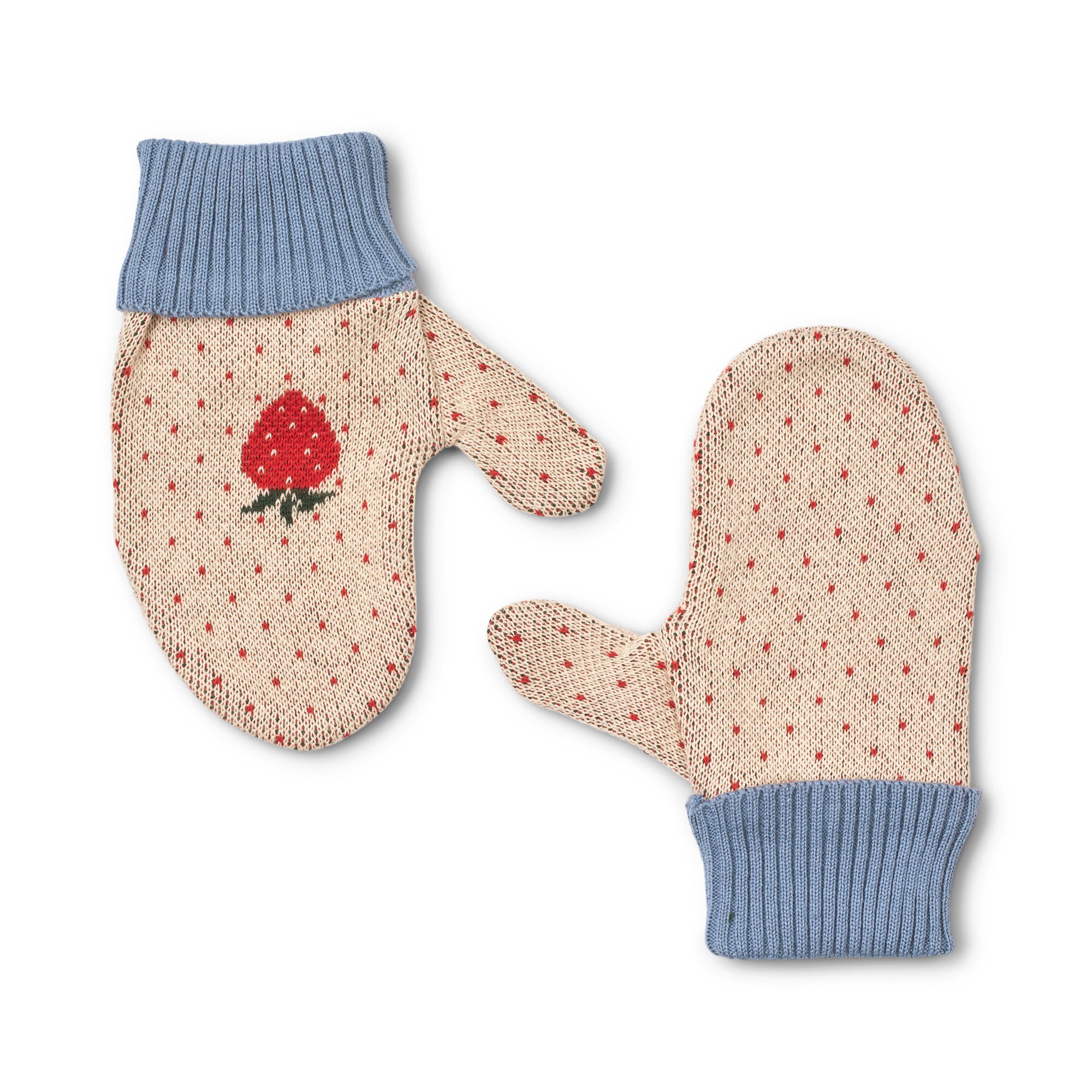 Louise Mittens Warm Cotton Berry