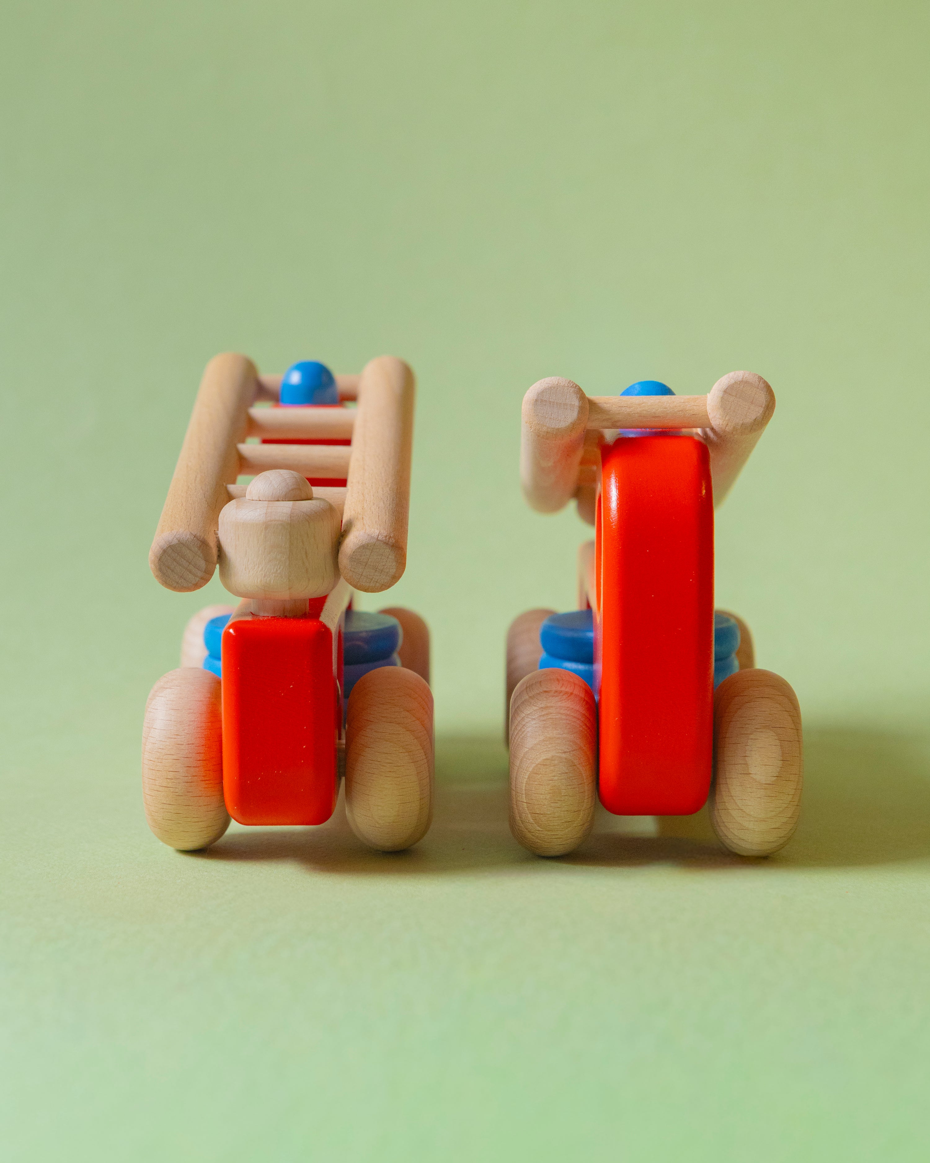 Wooden Fire Truck with Bell